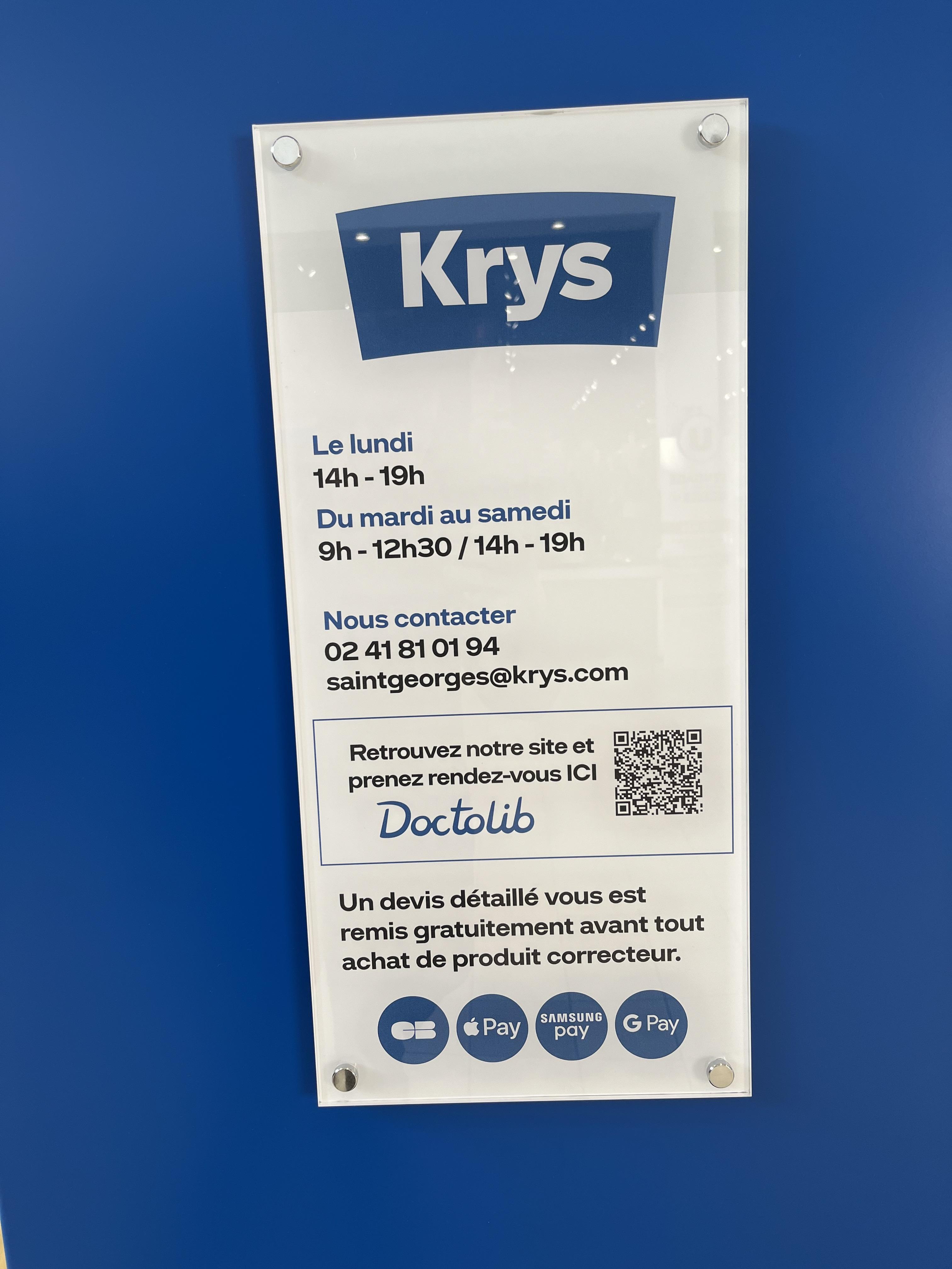 Opticien Saint Georges sur Loire - Krys