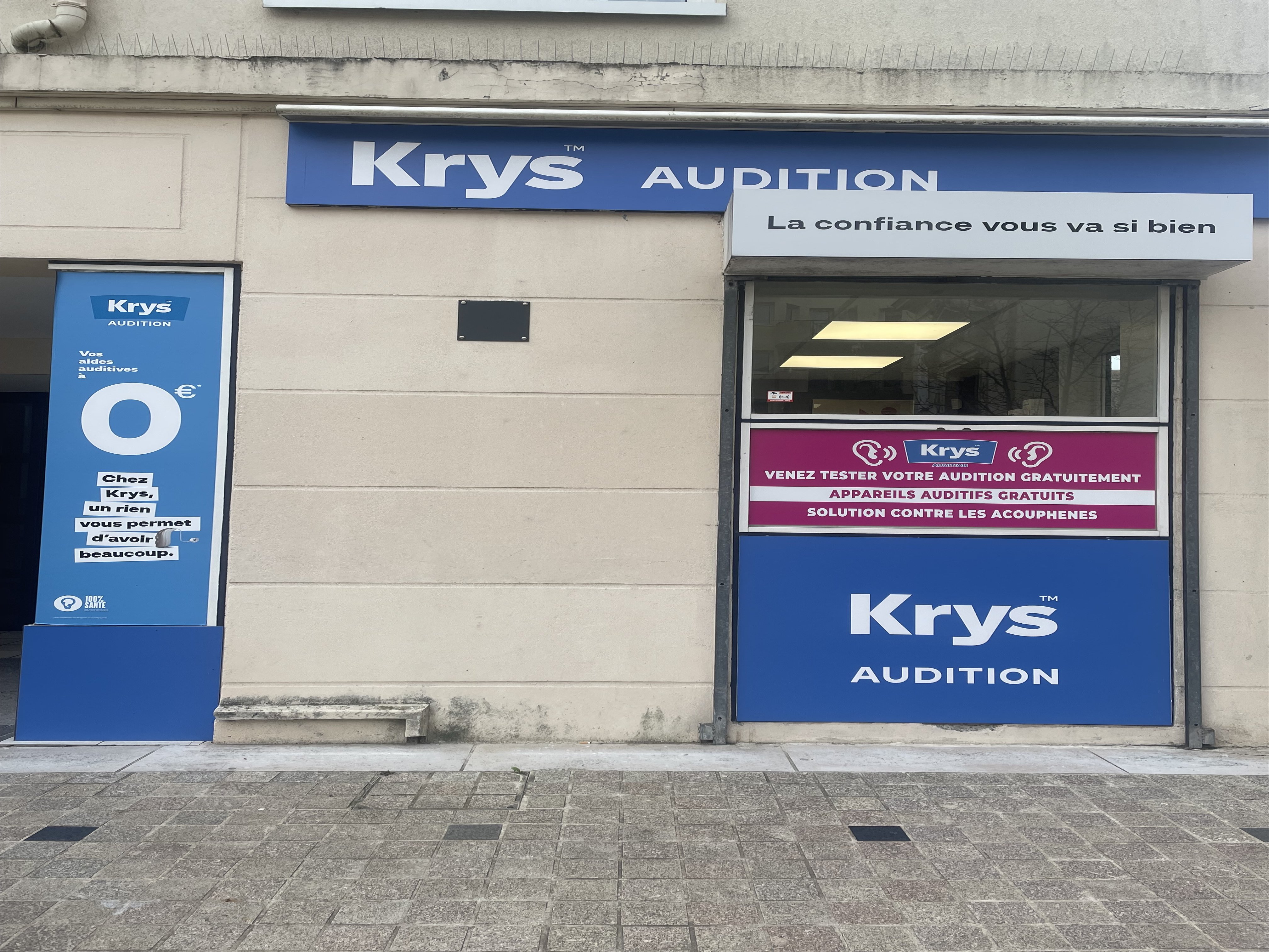 Audioprothésiste Fontenay-aux-Roses - Place de l'église - Krys Audition