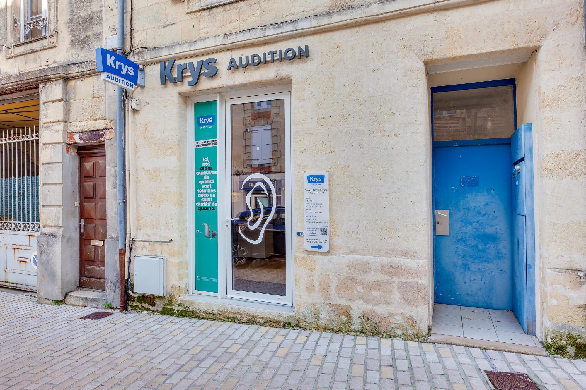 Audioprothésiste Blanquefort - Gambetta - Krys Audition