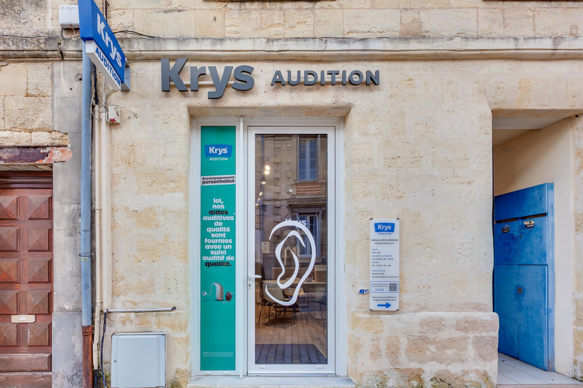 Audioprothésiste Blanquefort - Gambetta - Krys Audition