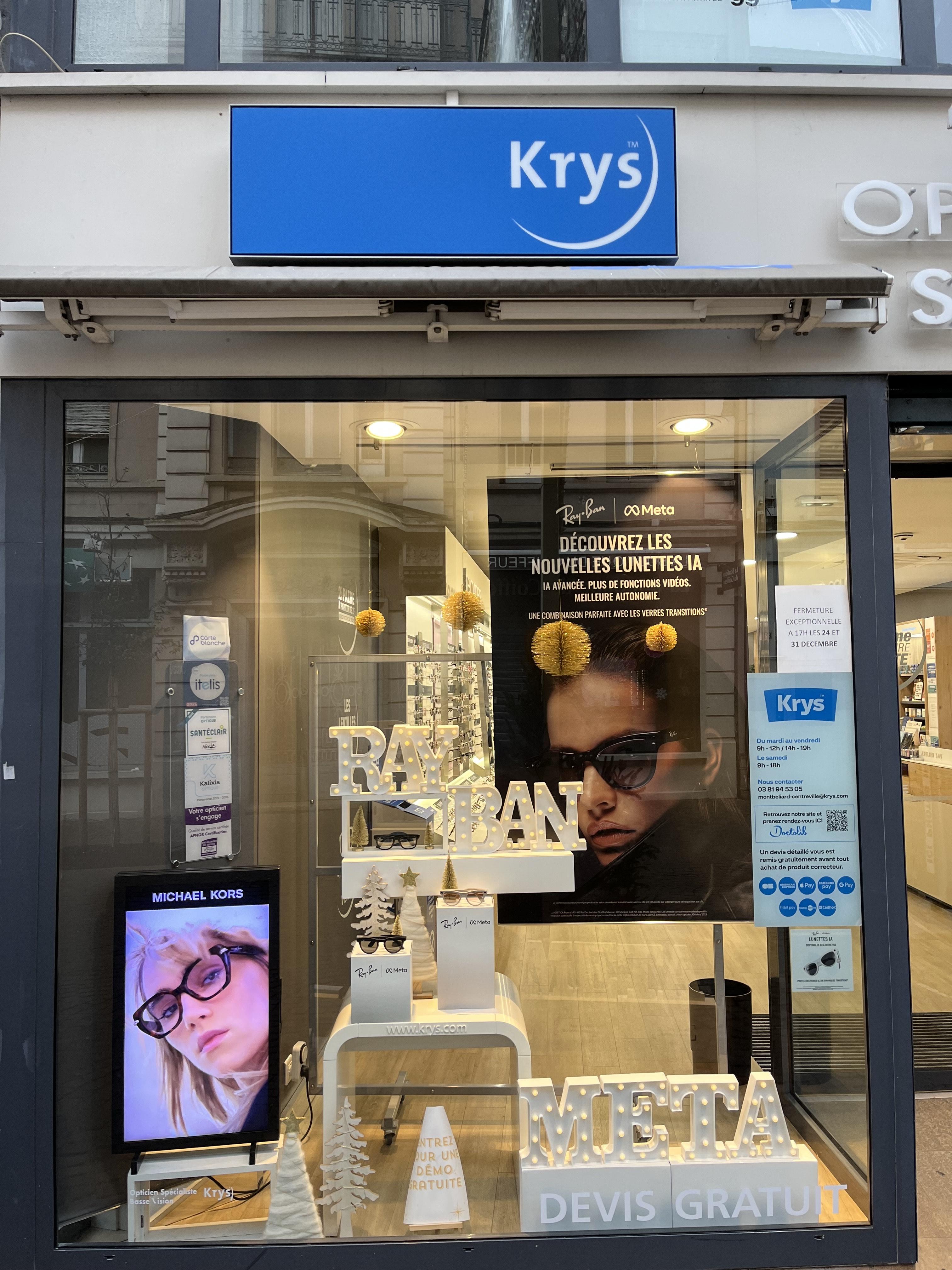 Opticien Montbéliard - Centre Ville - Krys