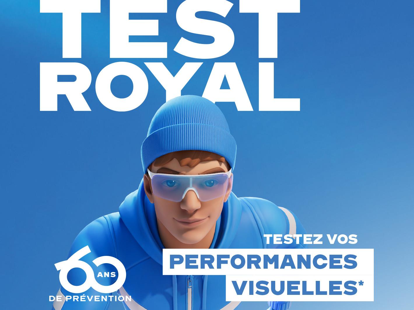 Test Royal 60 ans de prévention : Testez vos performances visuelles