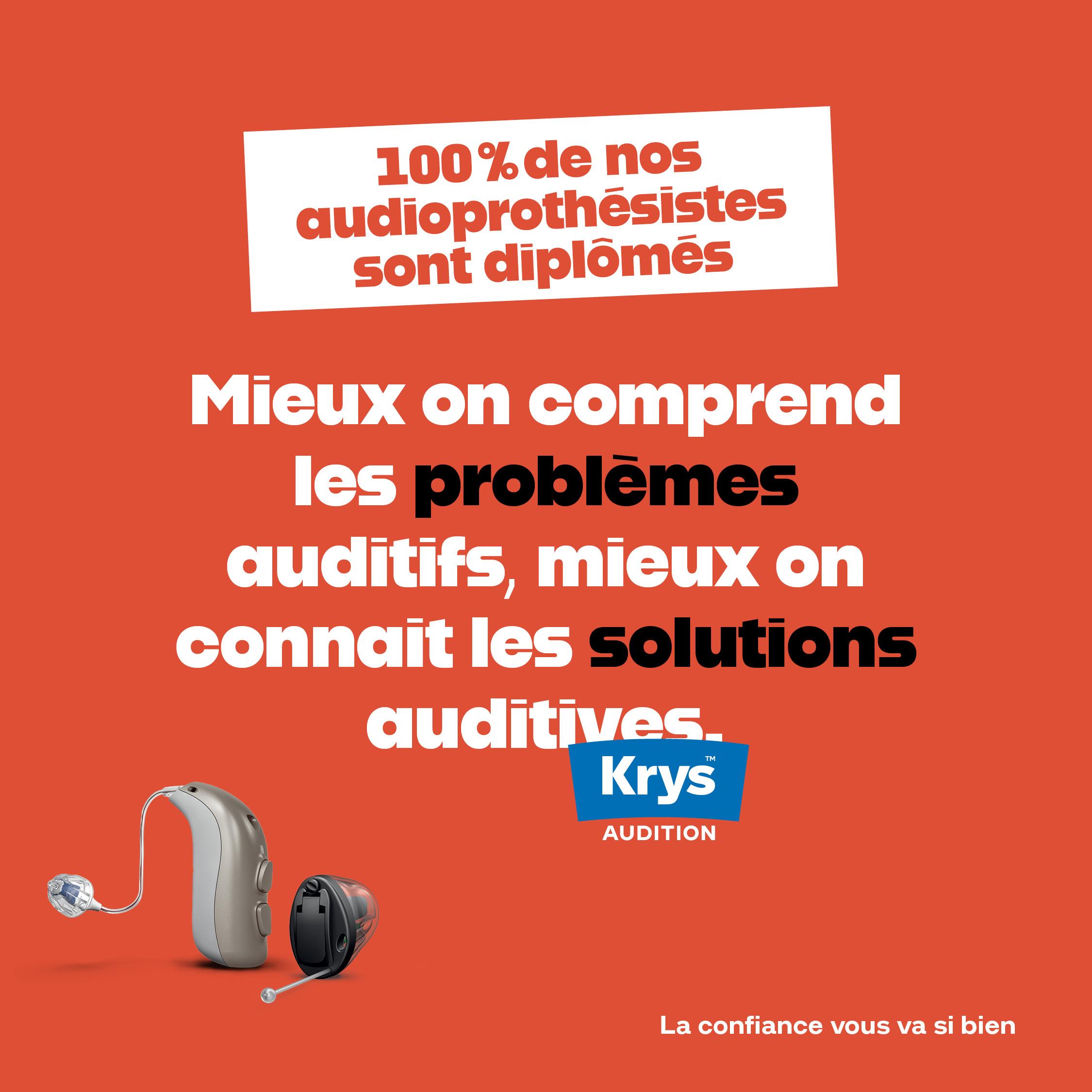 Audioprothésiste Longeville lès saint avold - Krys Audition