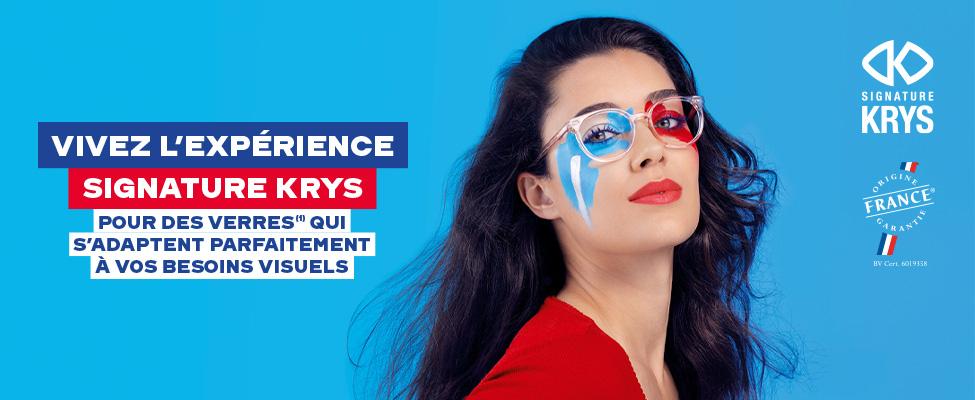 Vivez l'expérience Signature Krys : pour des verres qui s'adaptent parfaitement à vos besoins visuels