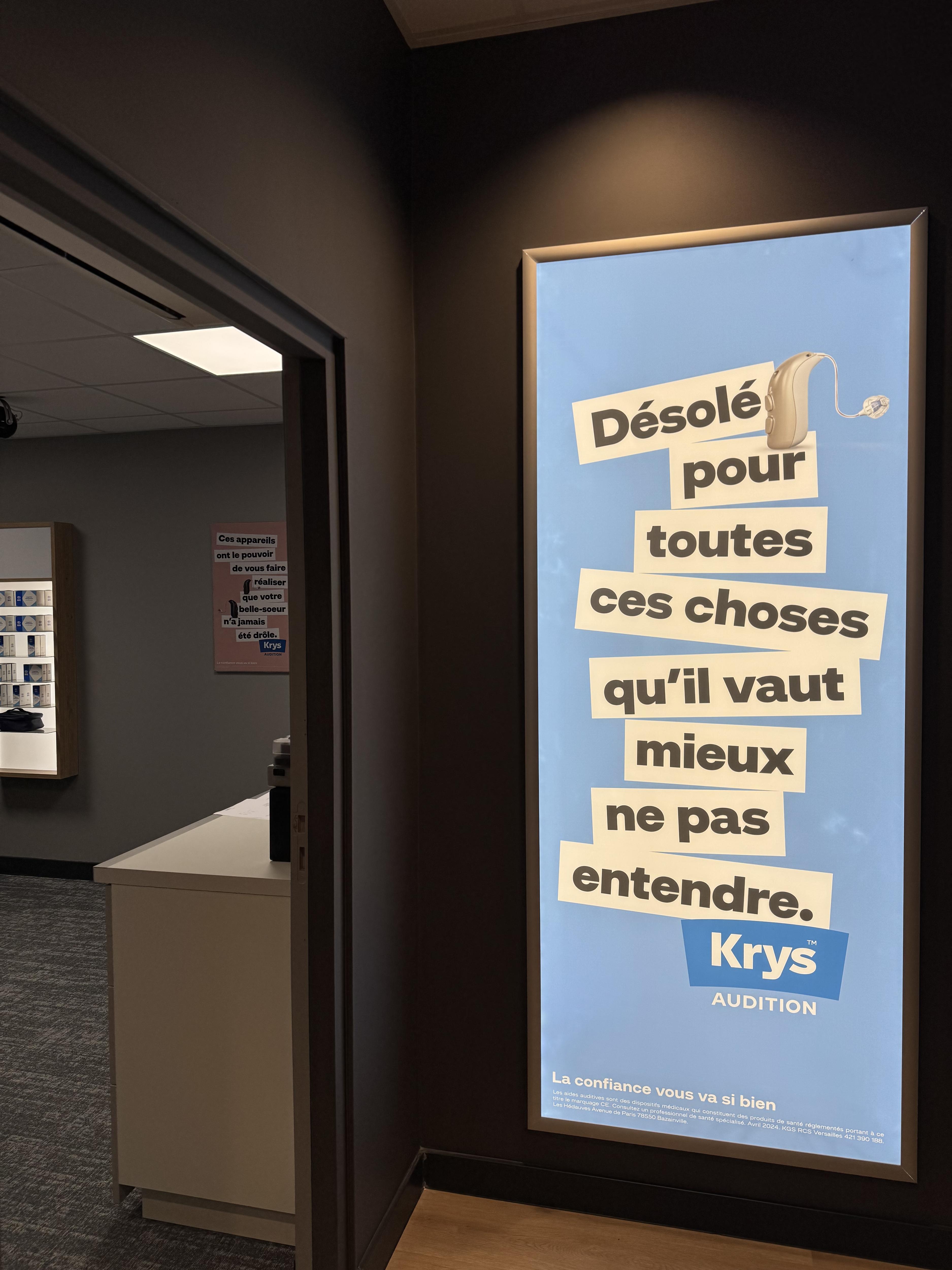 Audioprothésiste Chenôve - Grand'Sud - Krys Audition