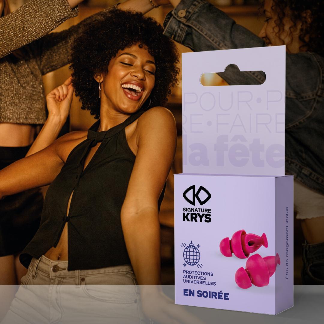 Protections auditives Krys en soirée