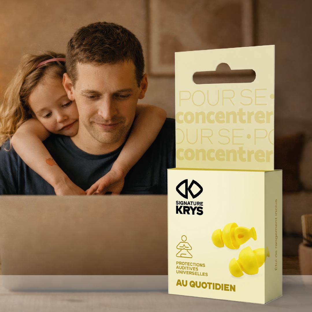 Protections auditives Krys au quotidien