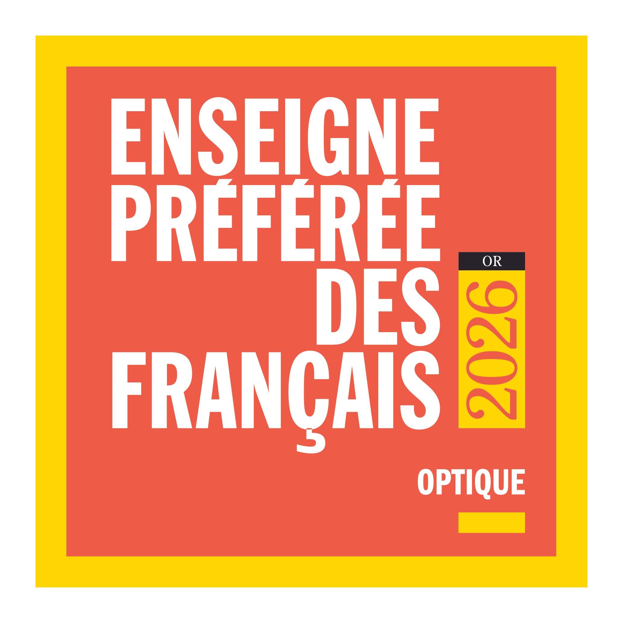 Enseigne Preferee des Francais 2026_OPTIQUE