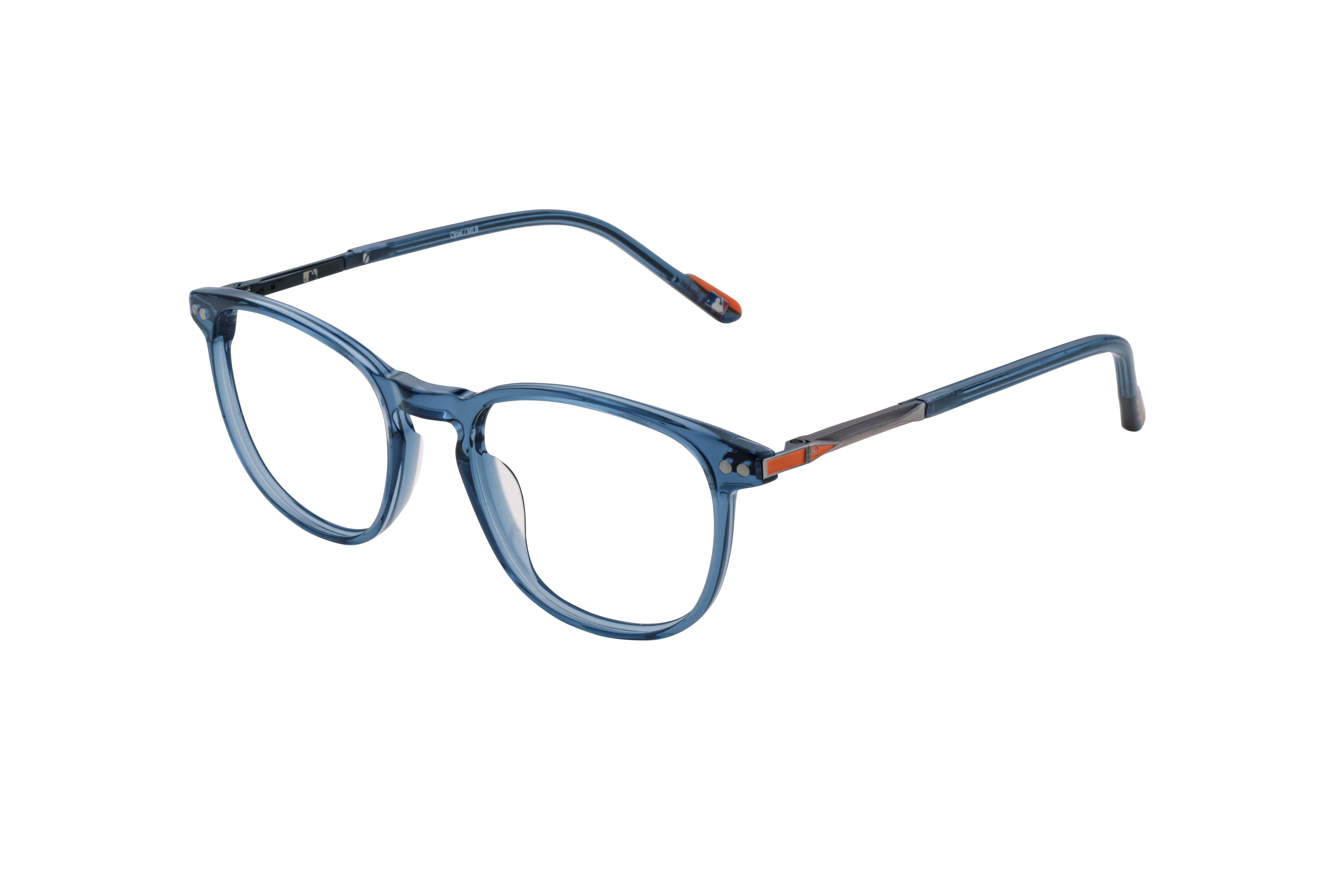Lunettes de vue New York Yankees  Bleu Pantos NYAM055C06 Gauche
