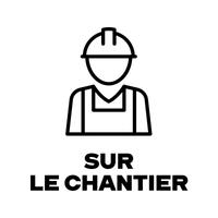 Sur le chantier