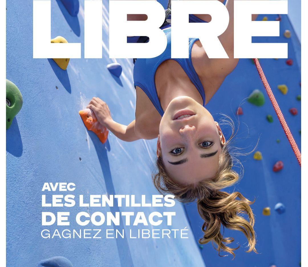 Libre : avec des lentilles de contact gagnez en liberté