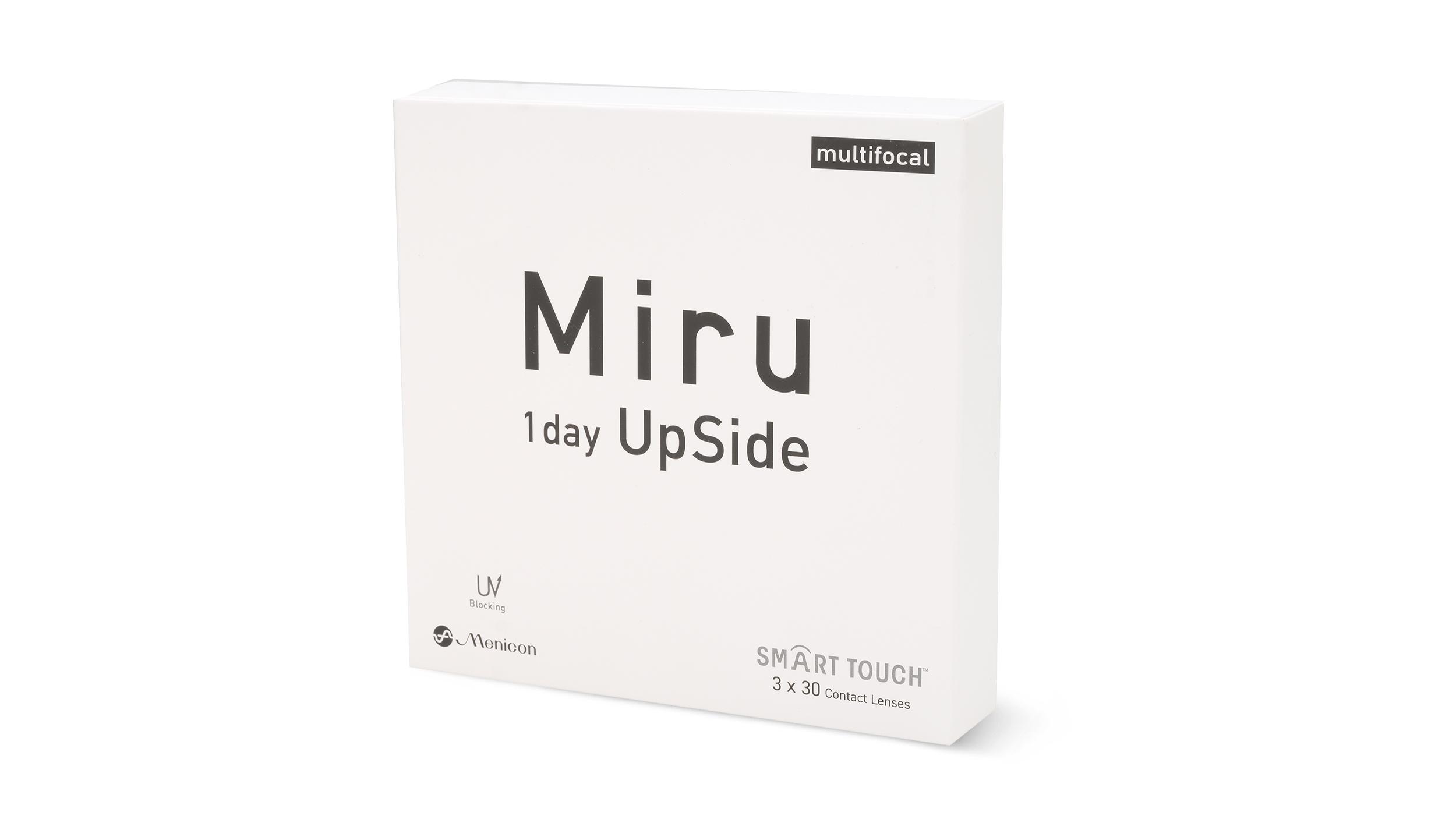 Lentilles de contact Miru 1 Day Upside Multifocal Low  Boîte de 90