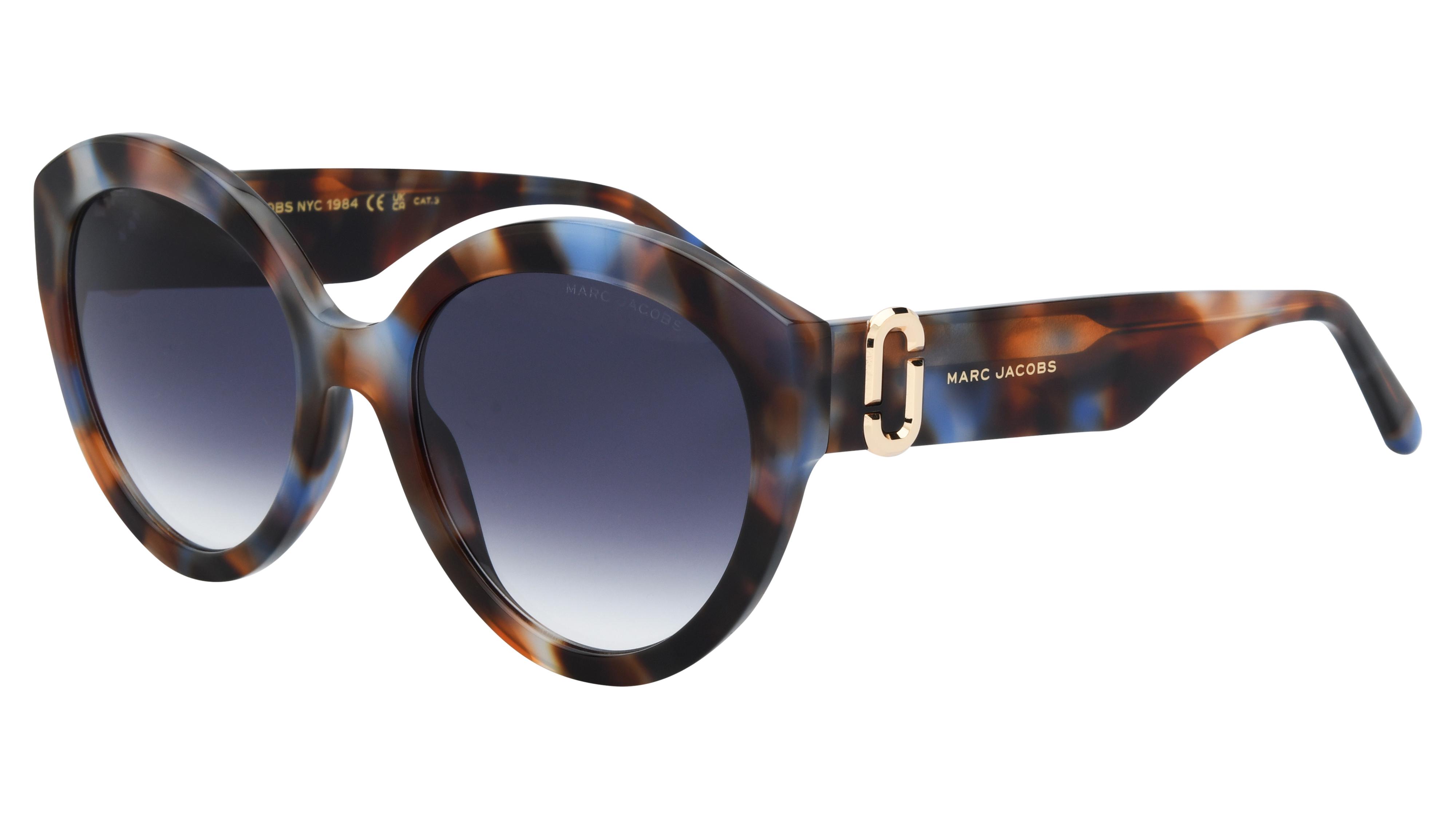 Lunettes de soleil Marc Jacobs Femme Écaille Papillon MARC Trois-Quart