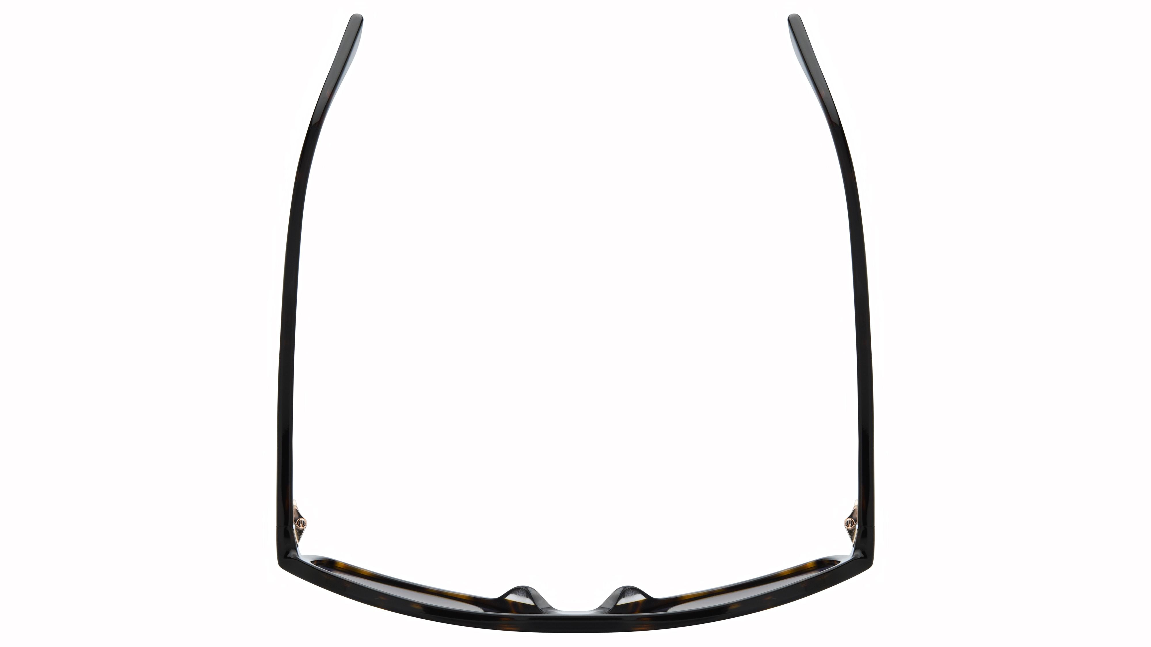 Lunettes de soleil Tom Ford Homme Écaille Rectangle ft1335 Dessus