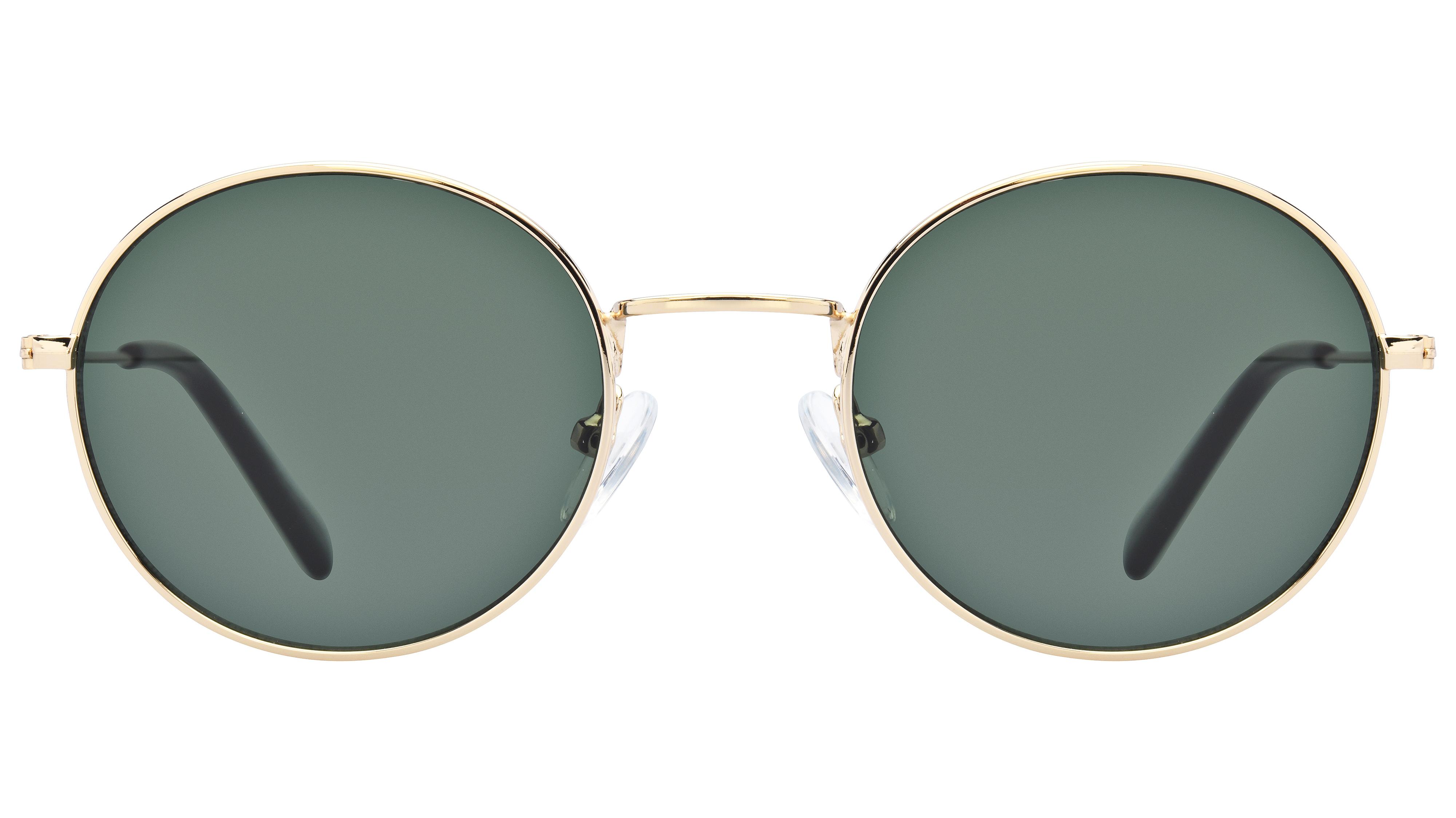Lunettes de soleil Alternance Enfant Or Ronde Alt21213 Face