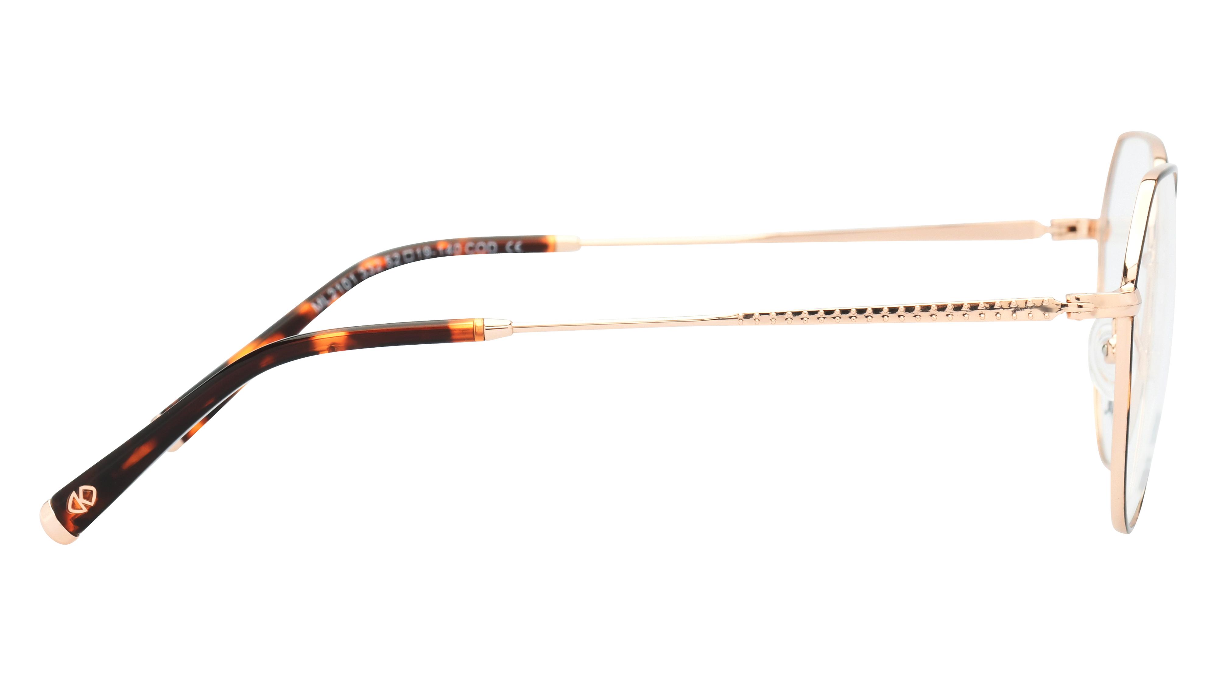 Lunettes de vue Signature Krys Femme Écaille Ronde Ml2101 Droite