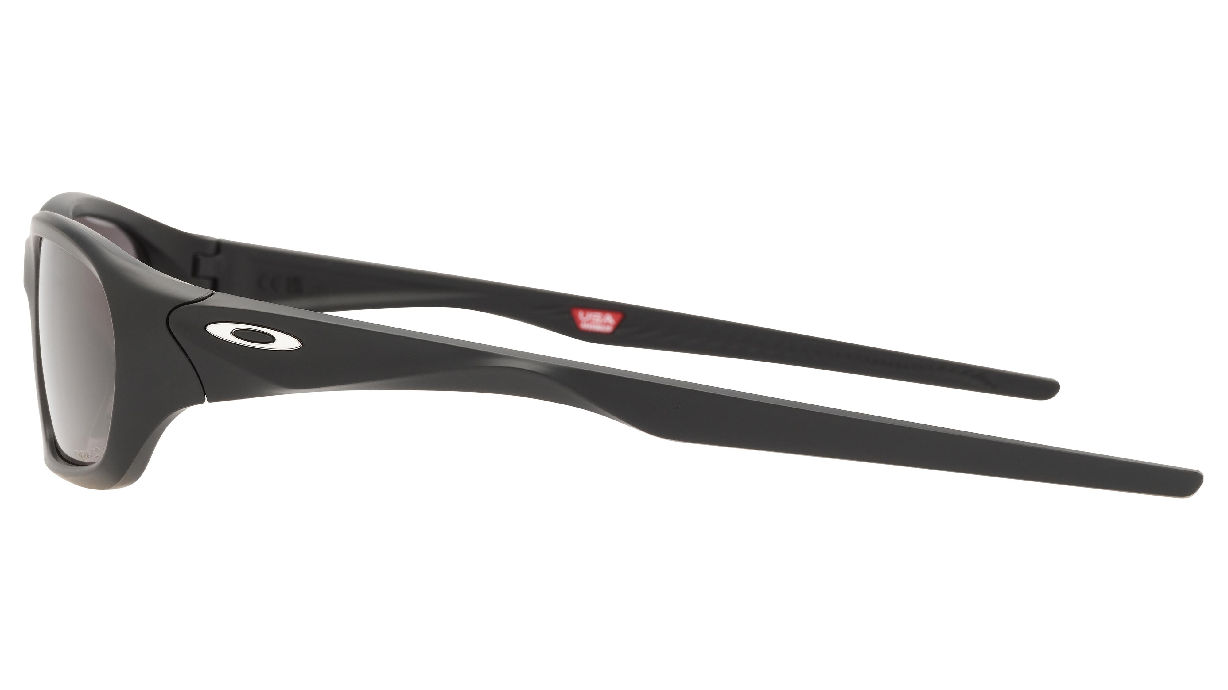 Lunettes de soleil Oakley Mixte Noir Rectangle oo9530 Gauche