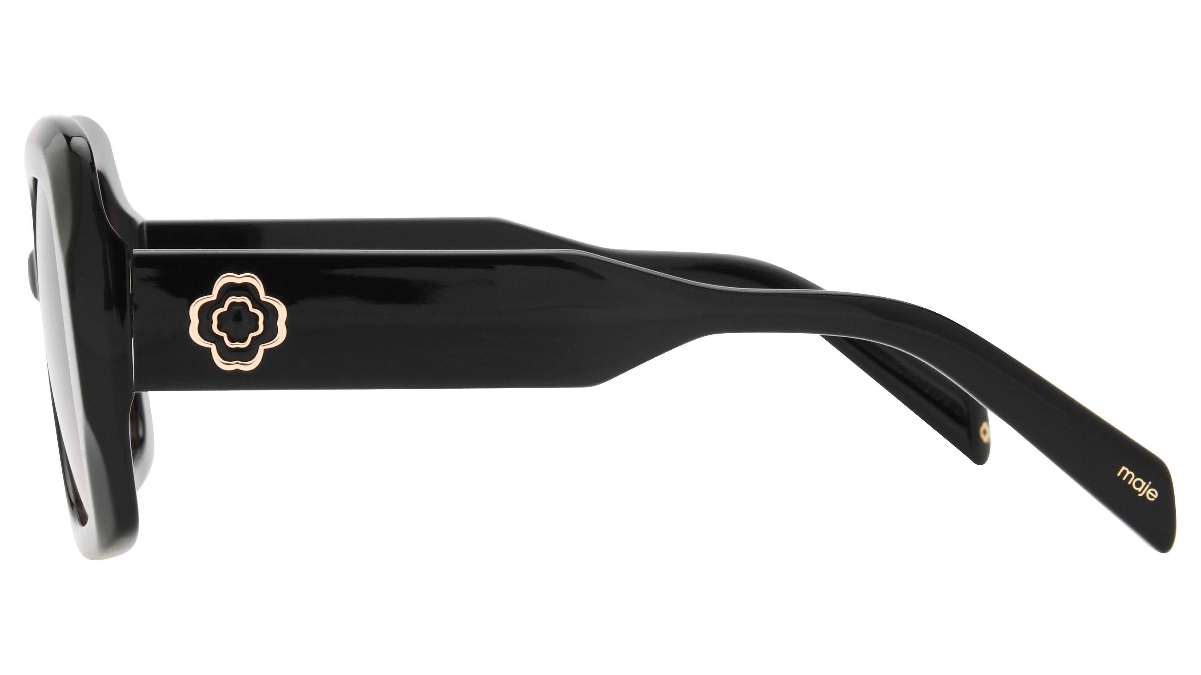 Lunettes de soleil Maje Femme Rouge Carré MJ5068 Gauche