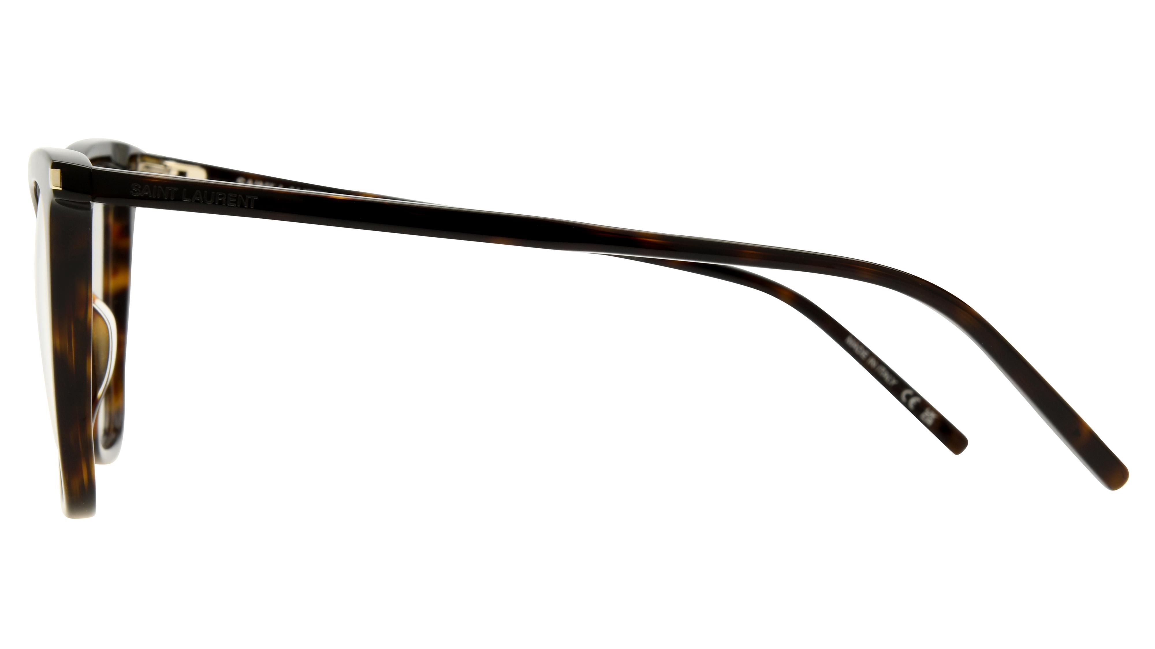 Lunettes de vue Saint Laurent Femme Écaille Papillon Sl Gauche