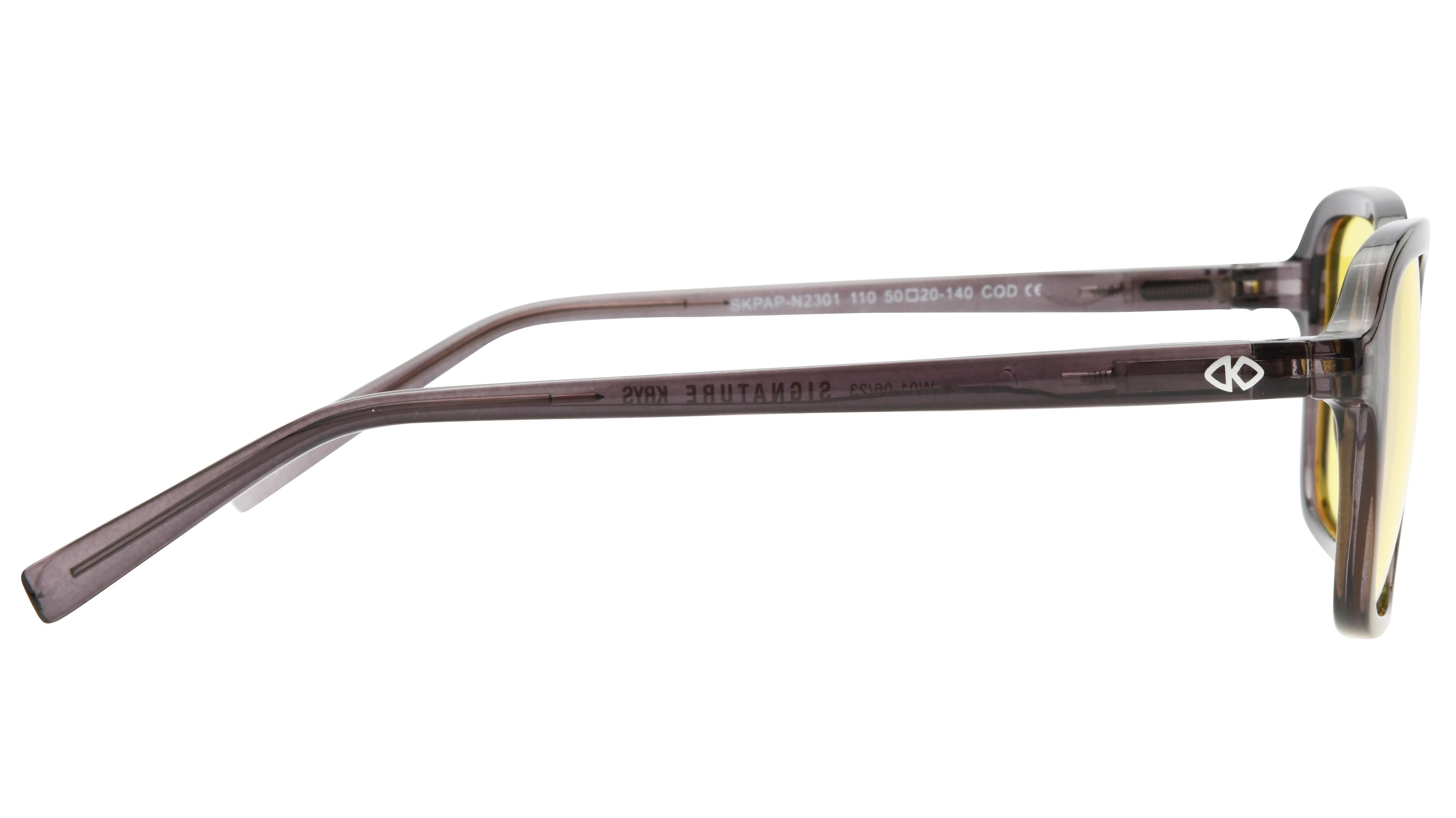 Lunettes de vue Signature Krys Mixte Gris Rectangle Skpap-N2301 Droite