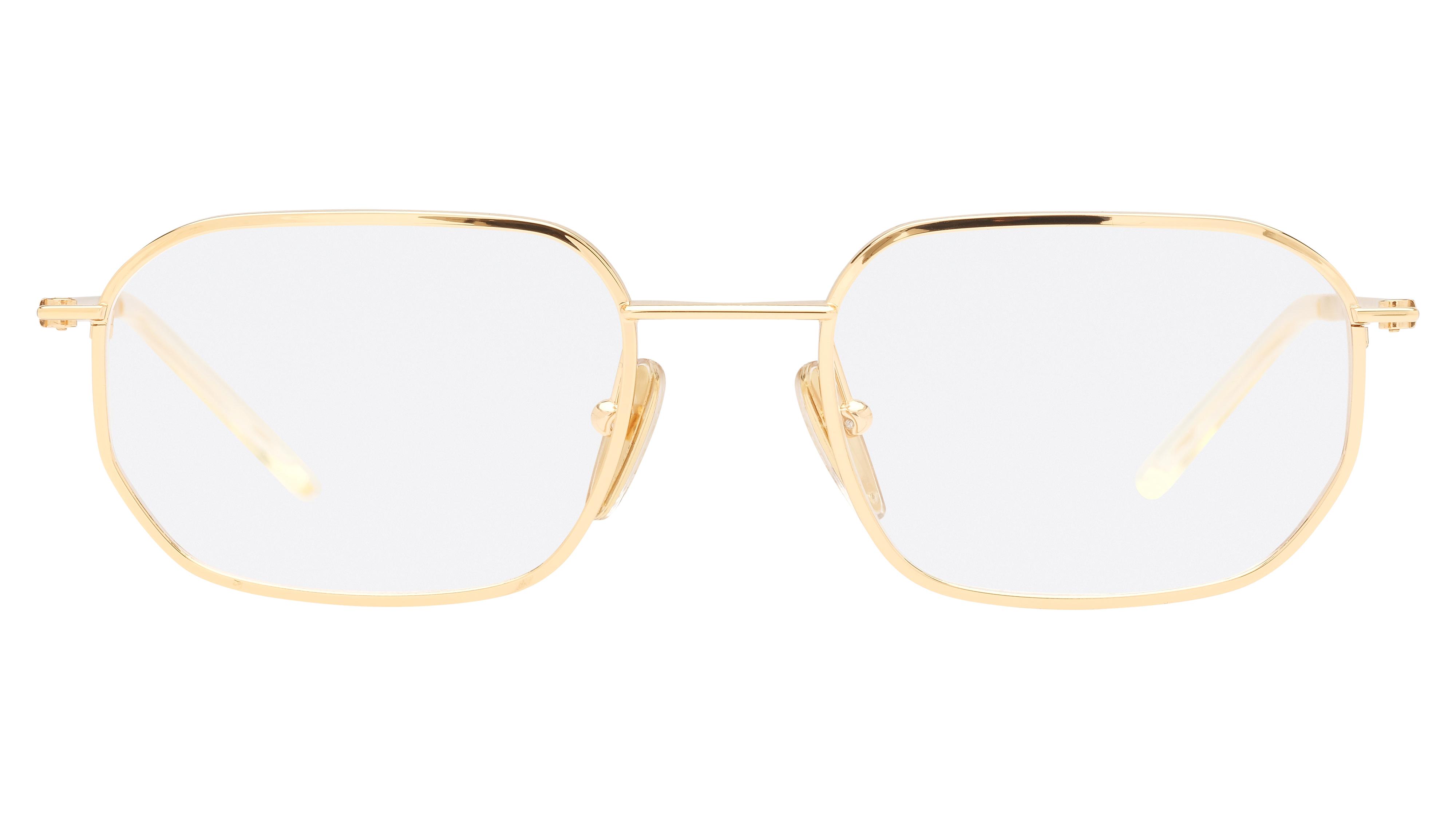 Lunettes de vue Prada Homme Or Ovale prd51v Face
