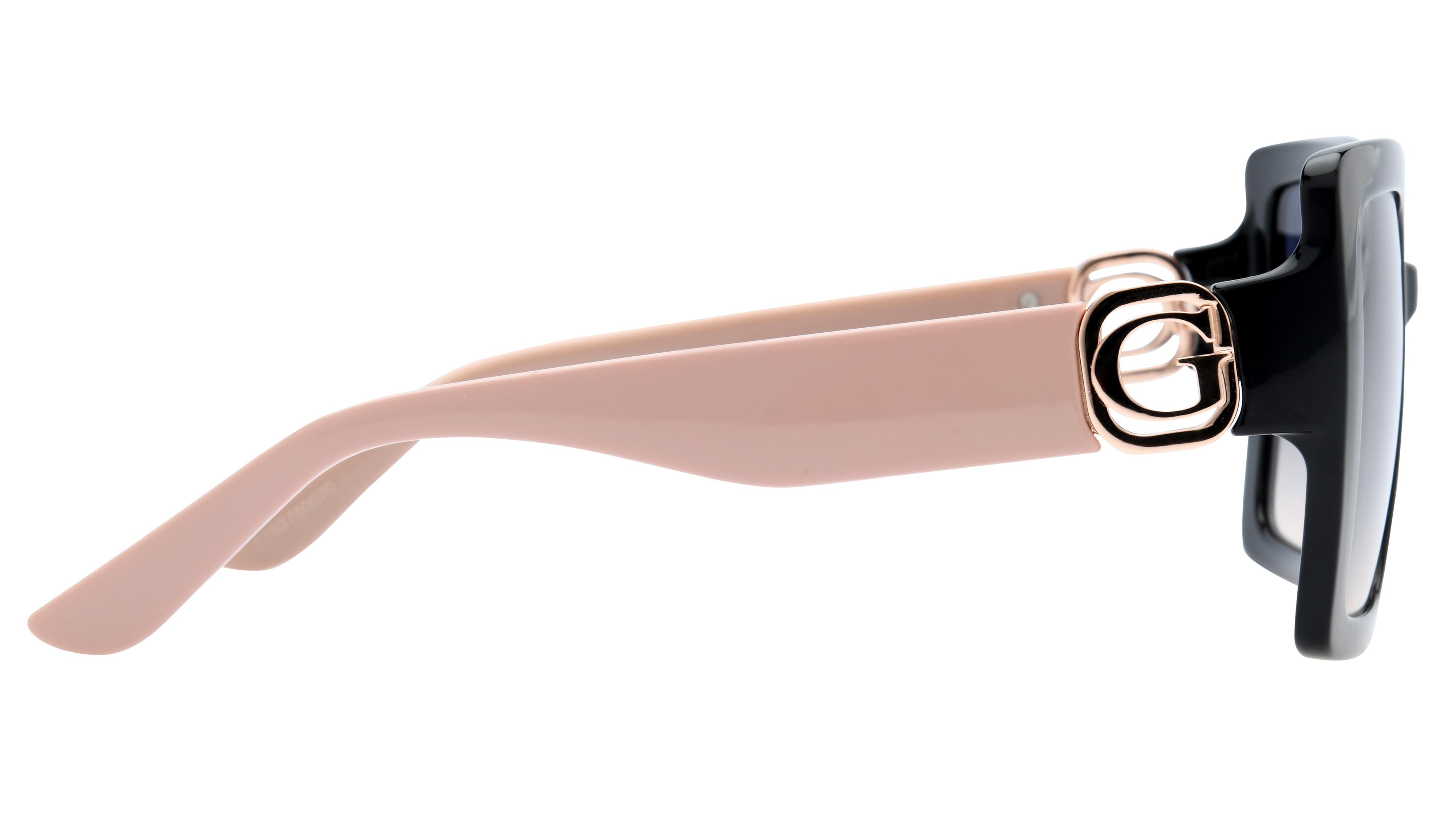 Lunettes de soleil Guess Femme Noir Carré Gu00103 Droite