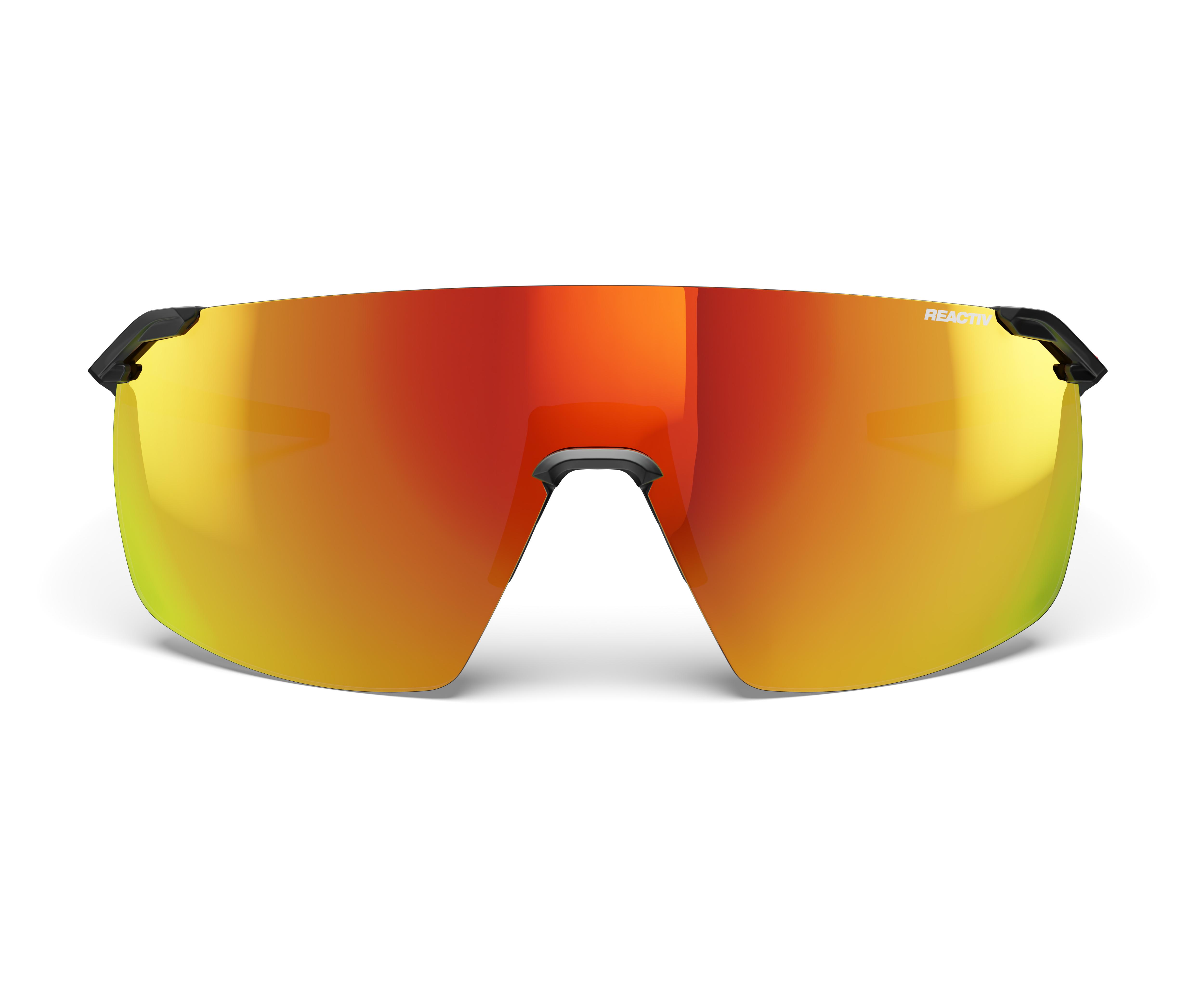 Lunettes de soleil Julbo Mixte Noir Sport Faster Face