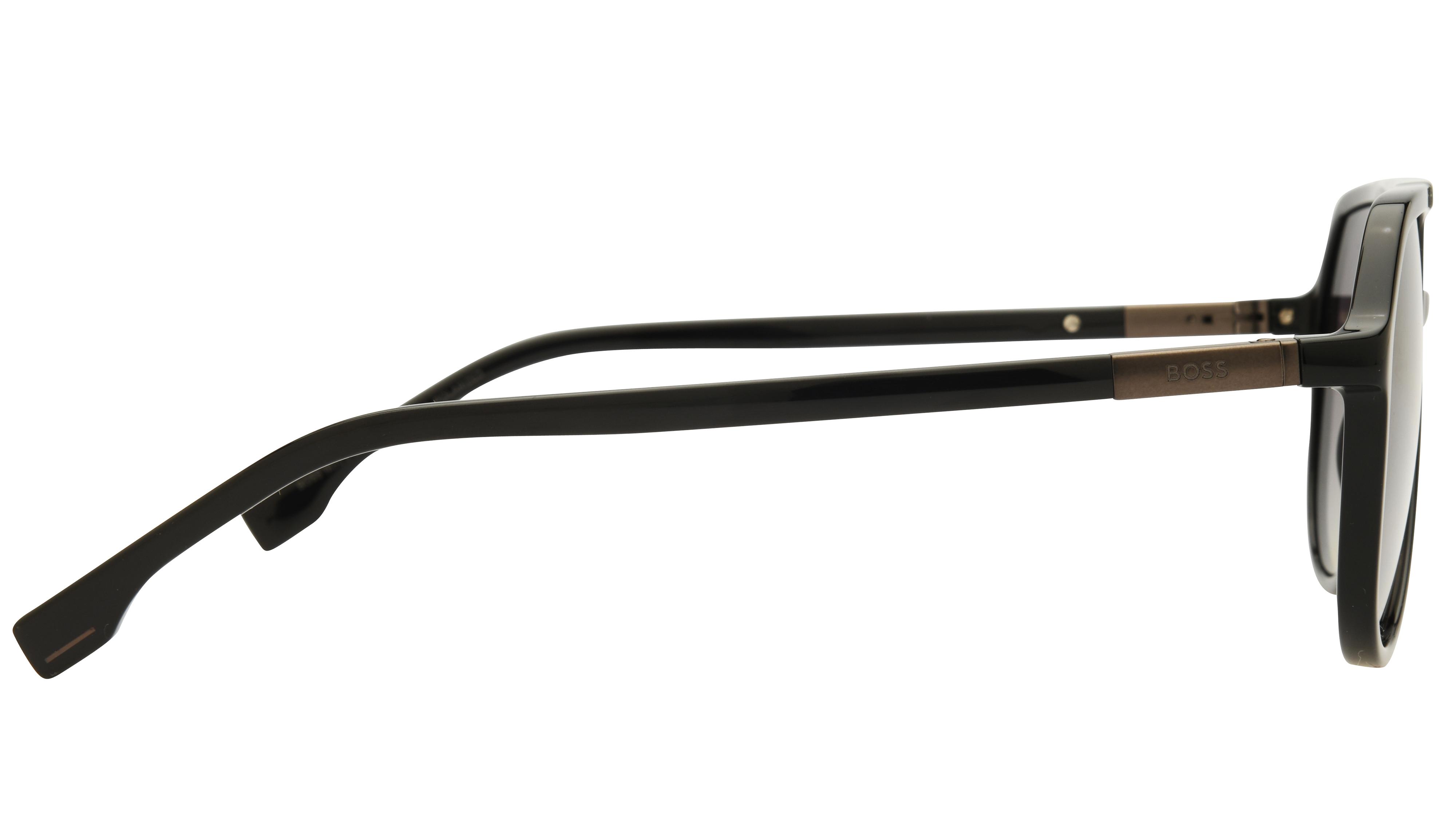 Lunettes de soleil Boss Homme Noir Aviateur boss1831/s Droite