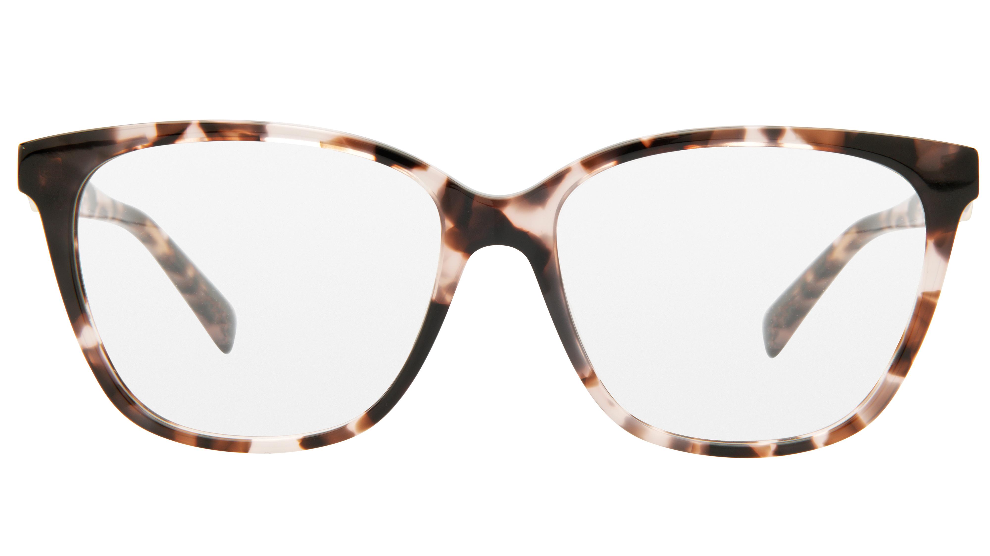 Lunettes de vue Longchamp Femme Écaille Rectangle LO2715N Face