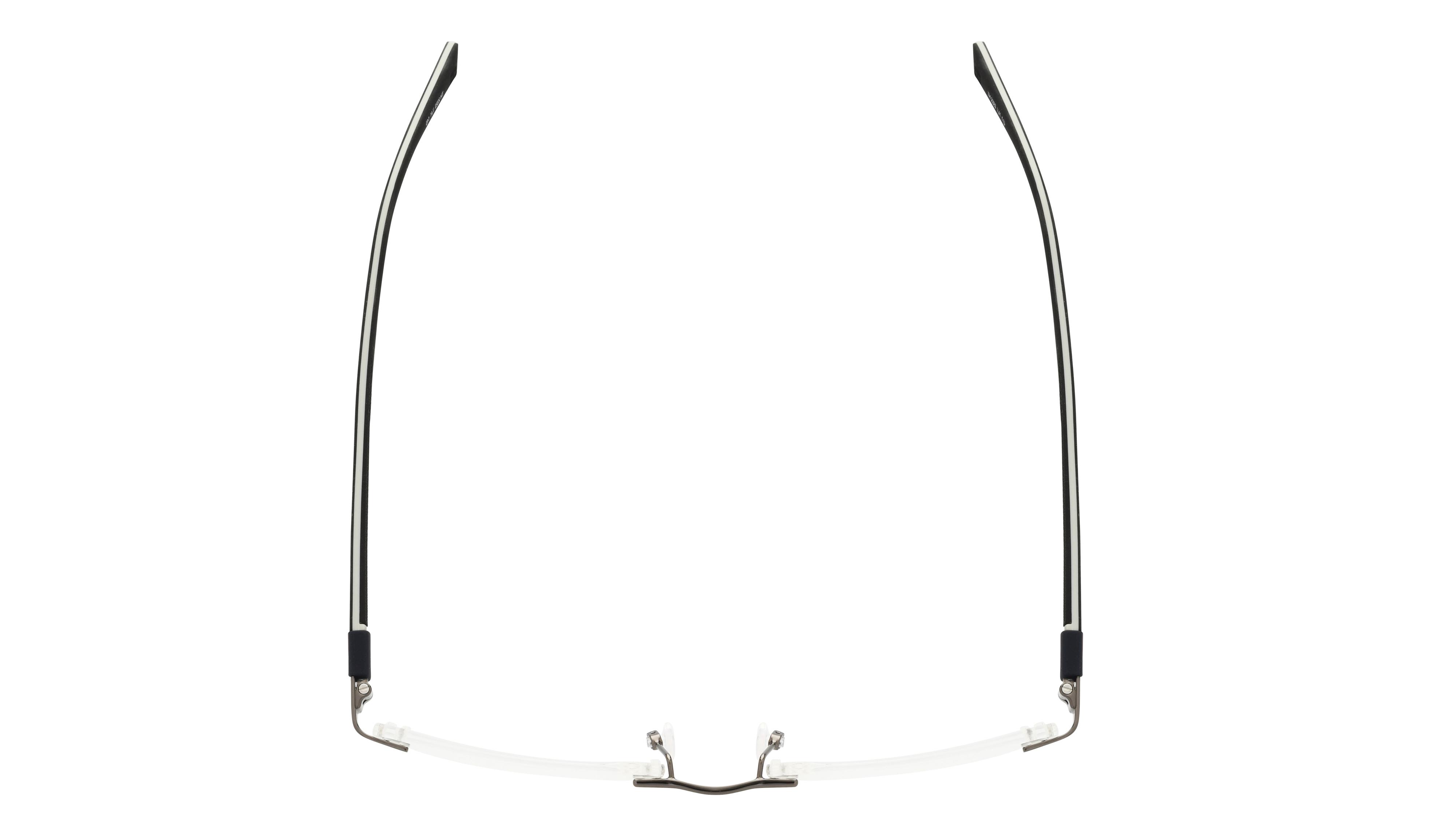 Lunettes de vue Tommy Hilfiger Homme Gris Rectangle Th2323 Dessus