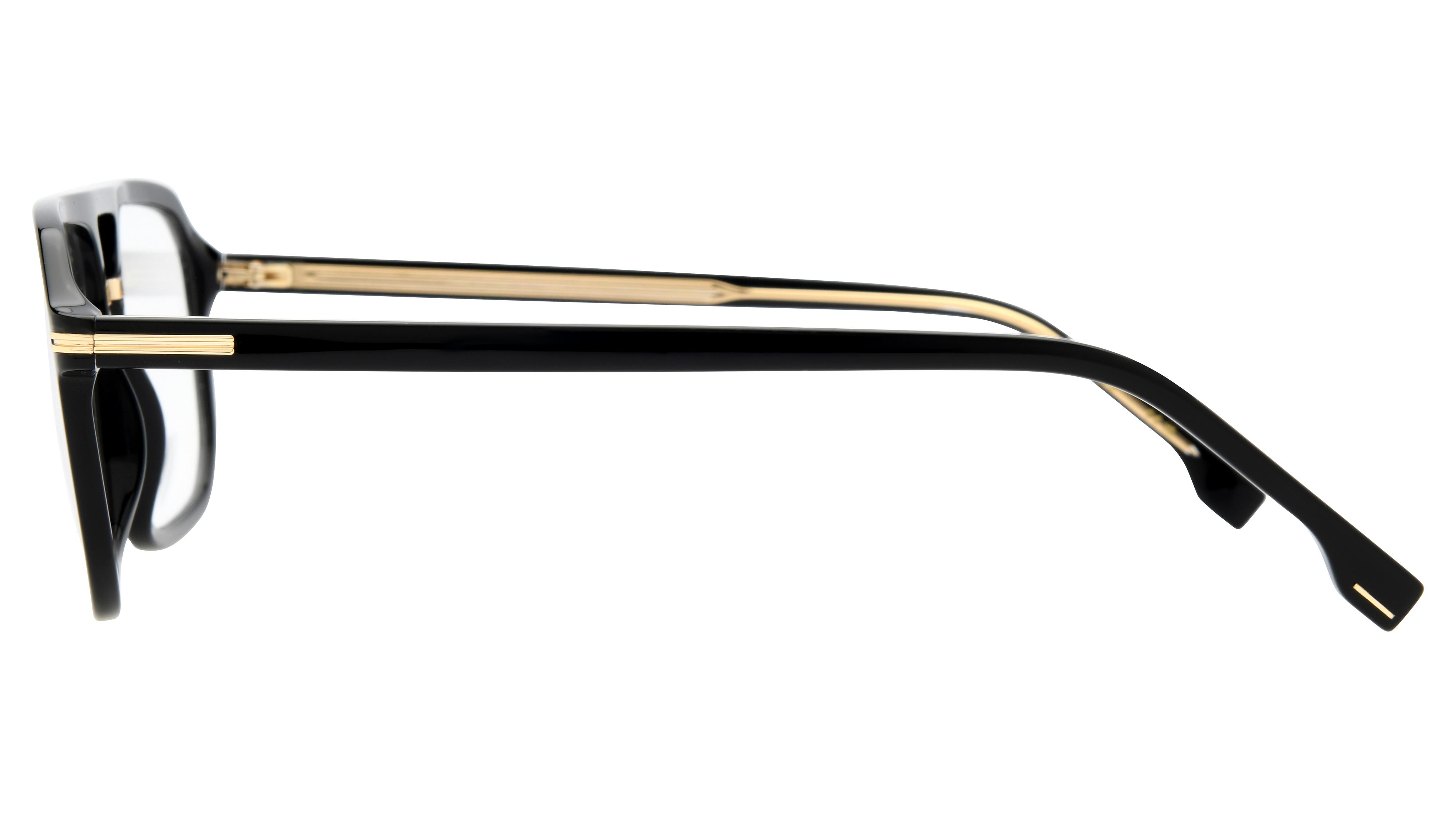 Lunettes de vue Boss Homme Noir Aviateur Boss1728 Gauche