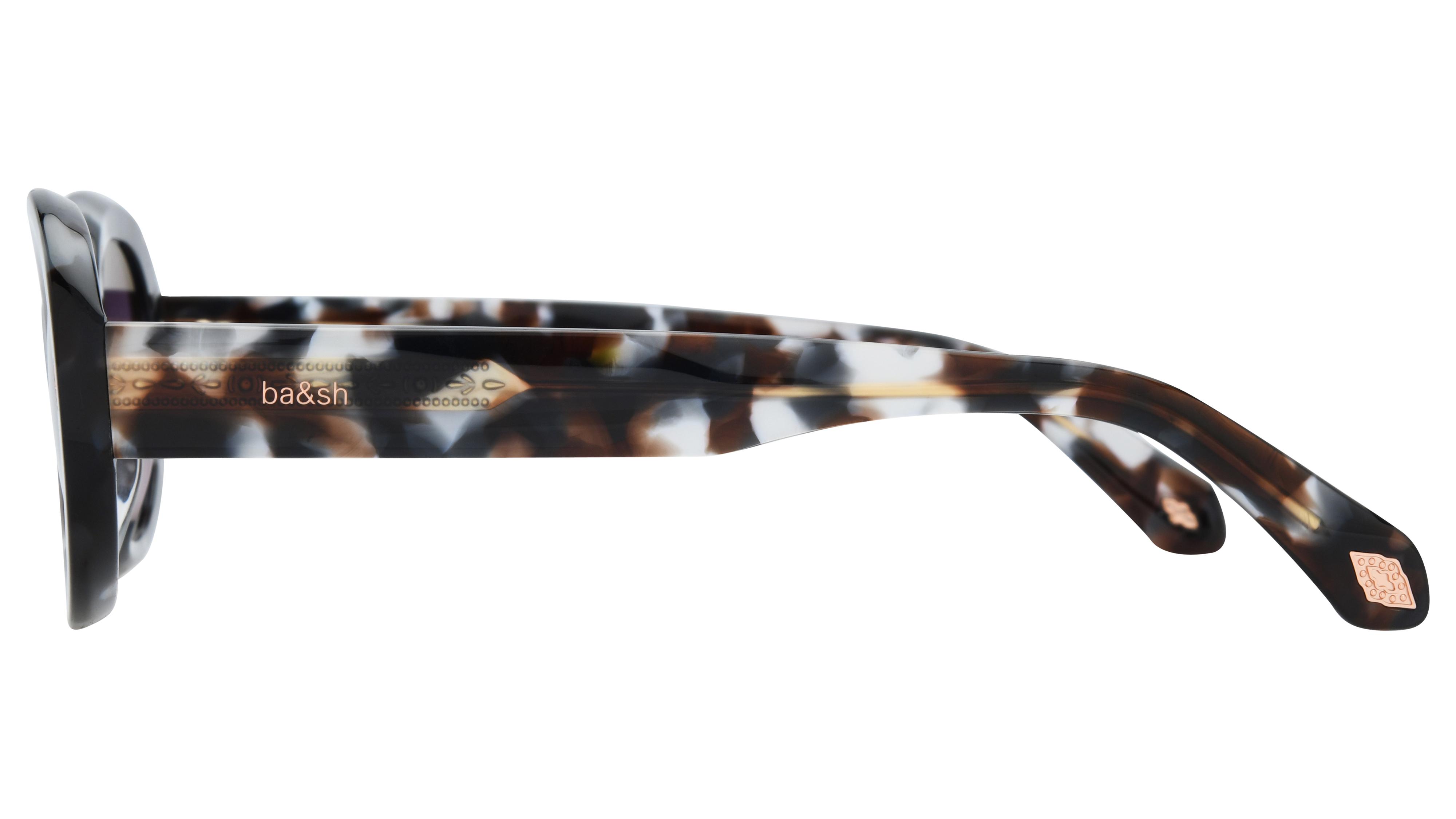 Lunettes de soleil ba&sh Femme Écaille Ovale laela Gauche