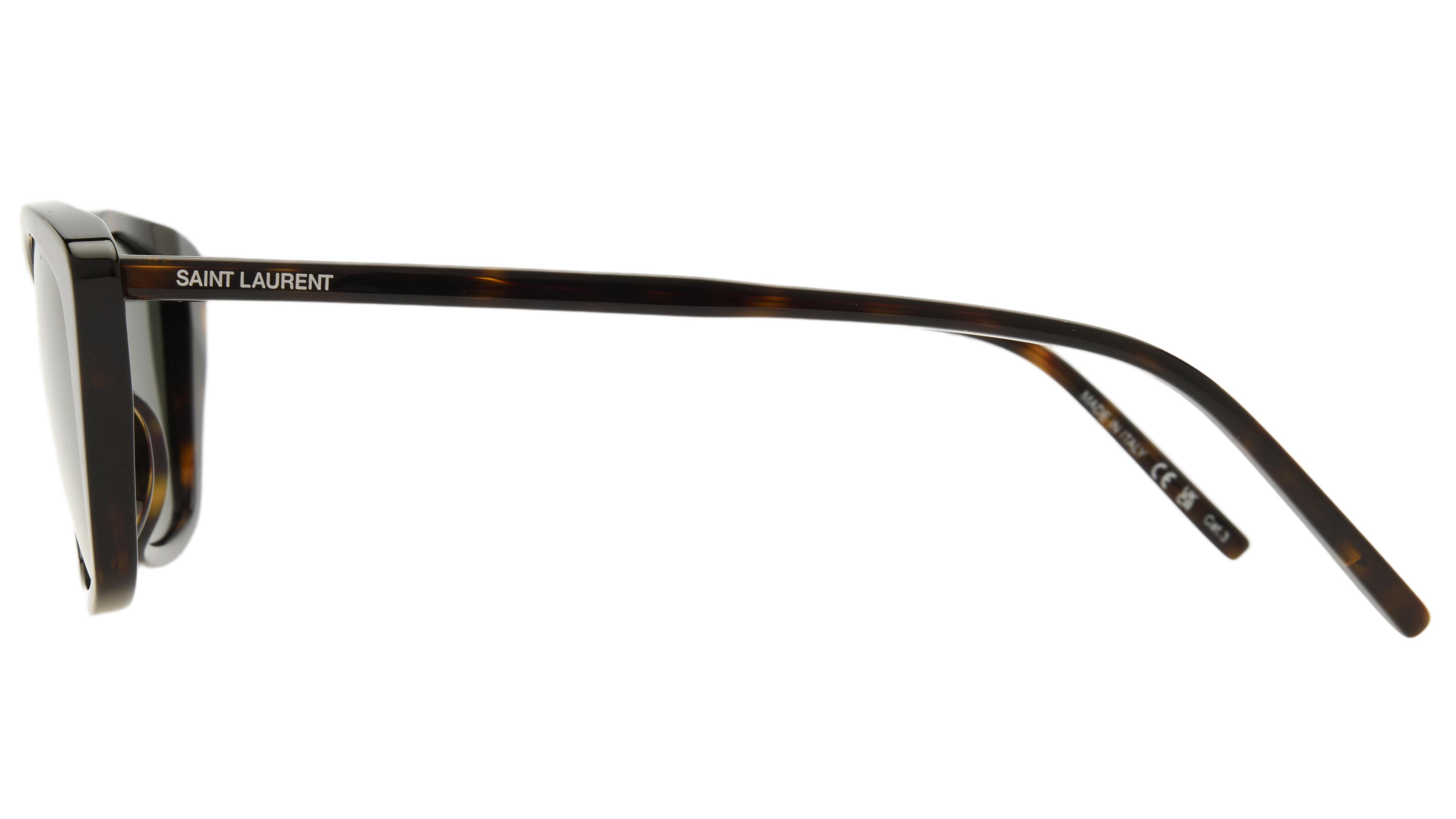 Lunettes de soleil Saint Laurent Femme Marron Papillon Sl775 Gauche