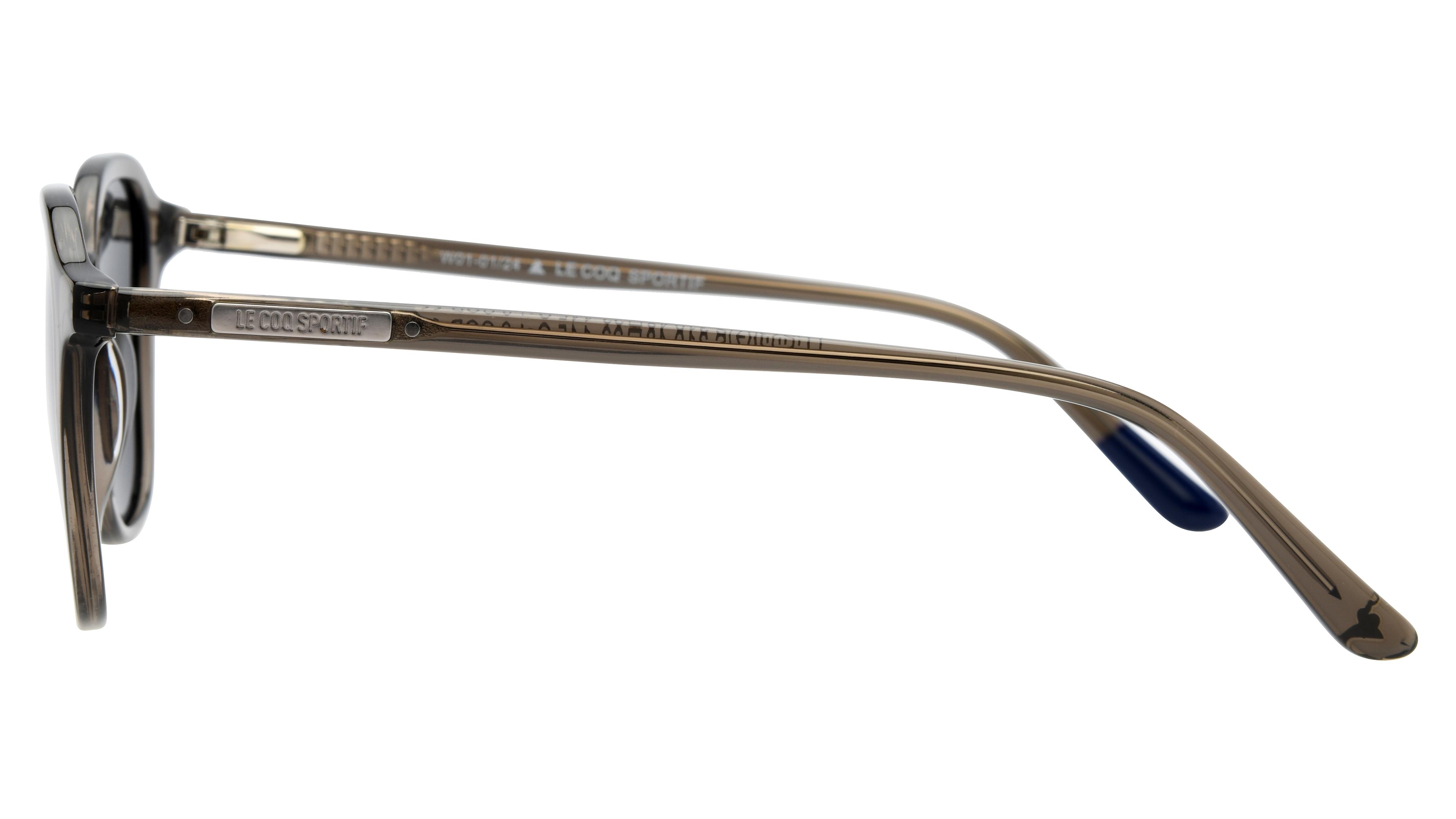 Lunettes de soleil Le Coq Sportif Homme Marron Carré Lcs2307/S Gauche