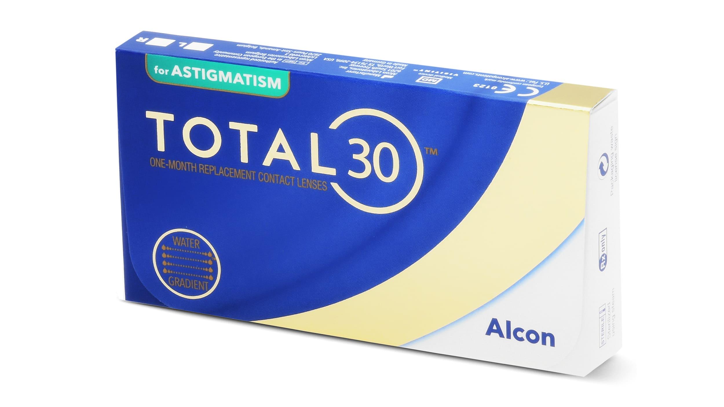 Lentilles de contact Total 30 for Astigmatism 