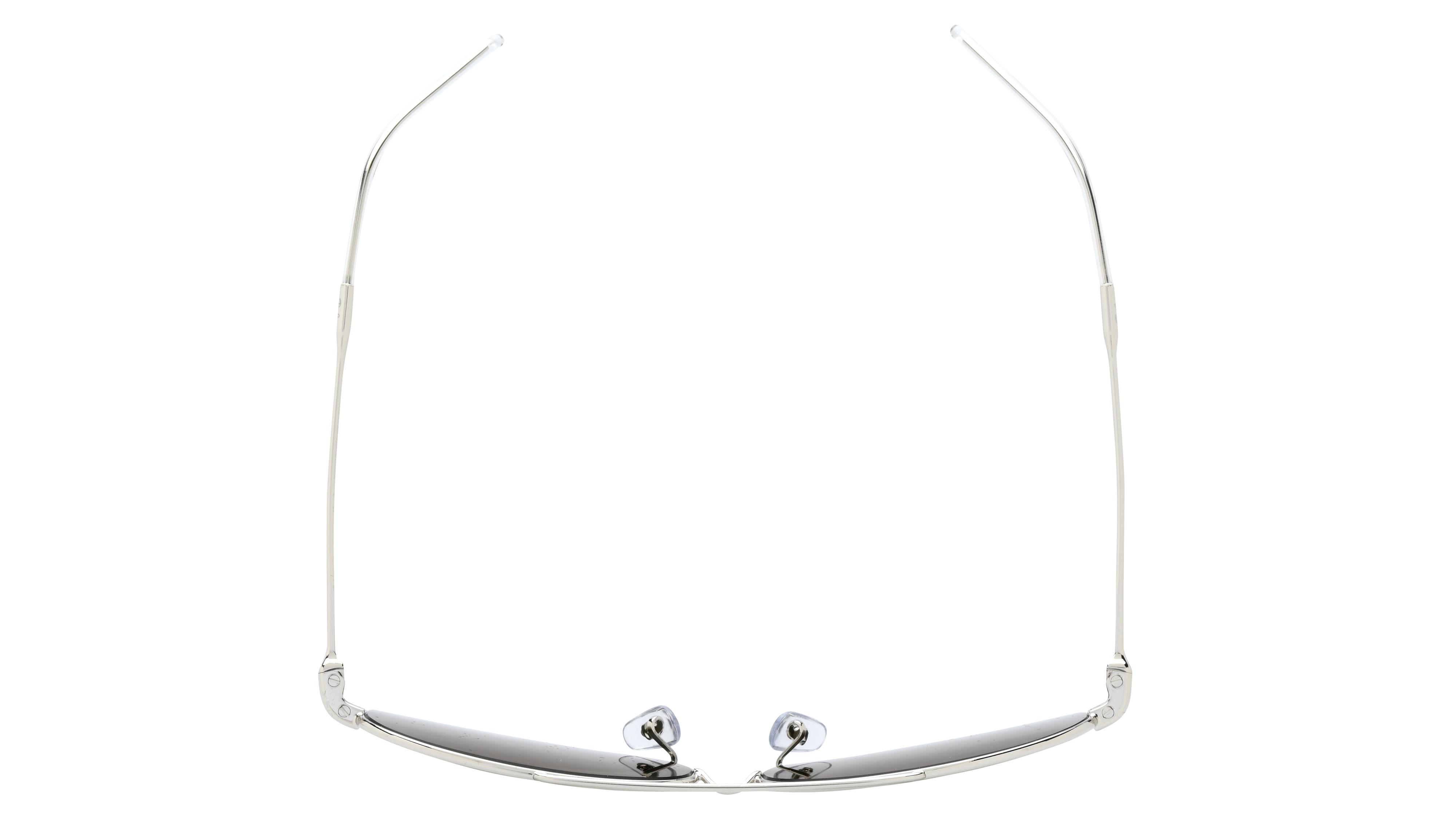 Lunettes de soleil Ray-Ban Mixte Or Aviateur RBR0101S Dessus