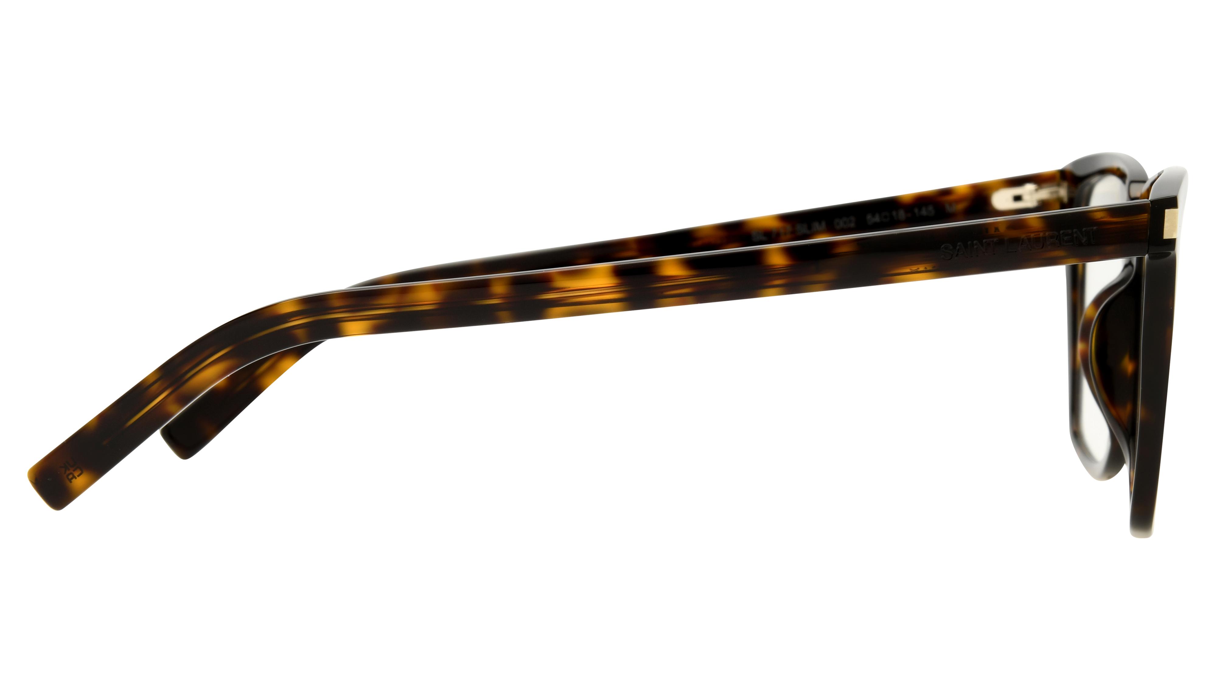 Lunettes de vue Saint Laurent Femme Écaille Rectangle SL Droite