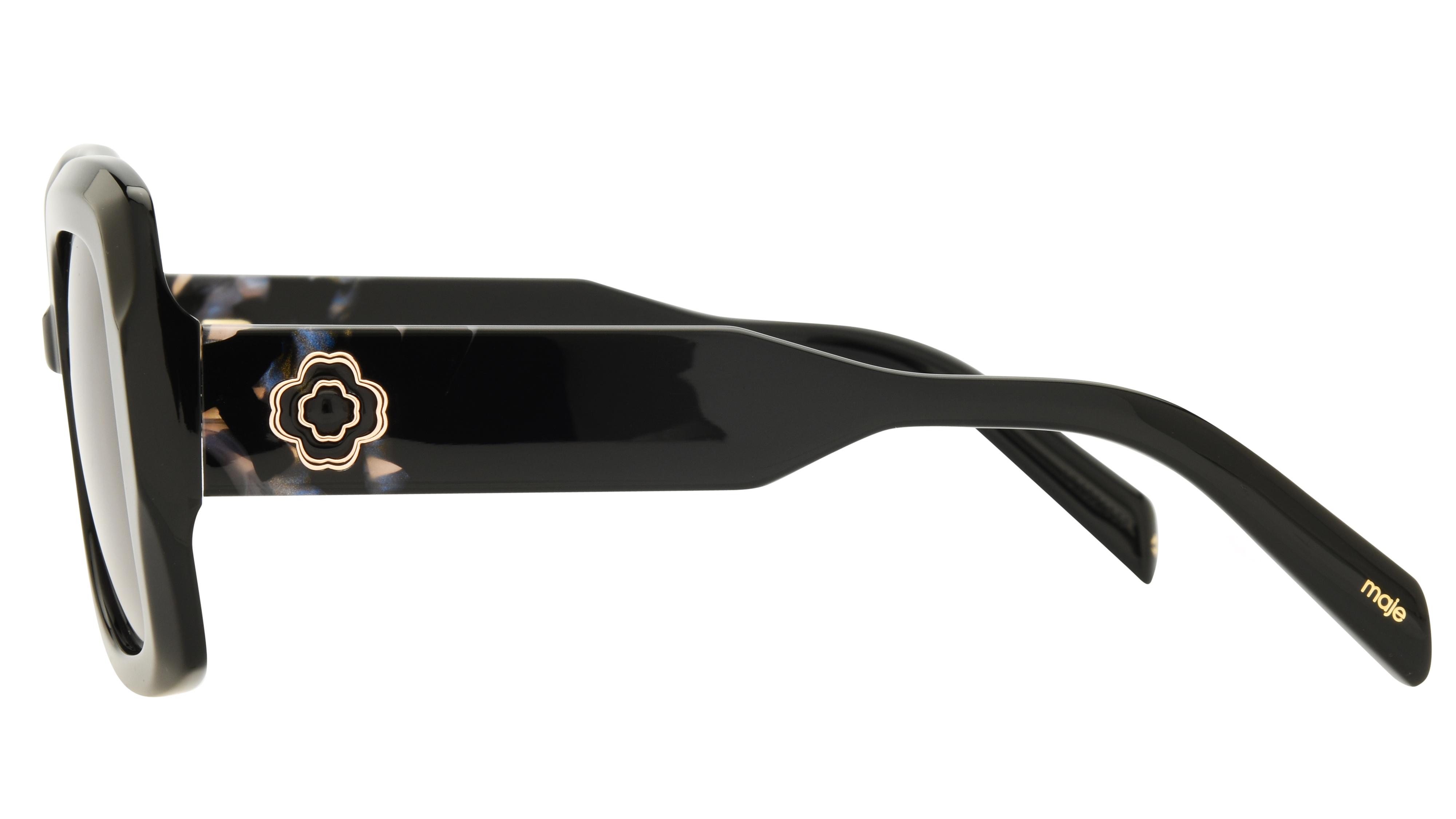 Lunettes de soleil Maje Femme Noir Carré Mj5068 Gauche