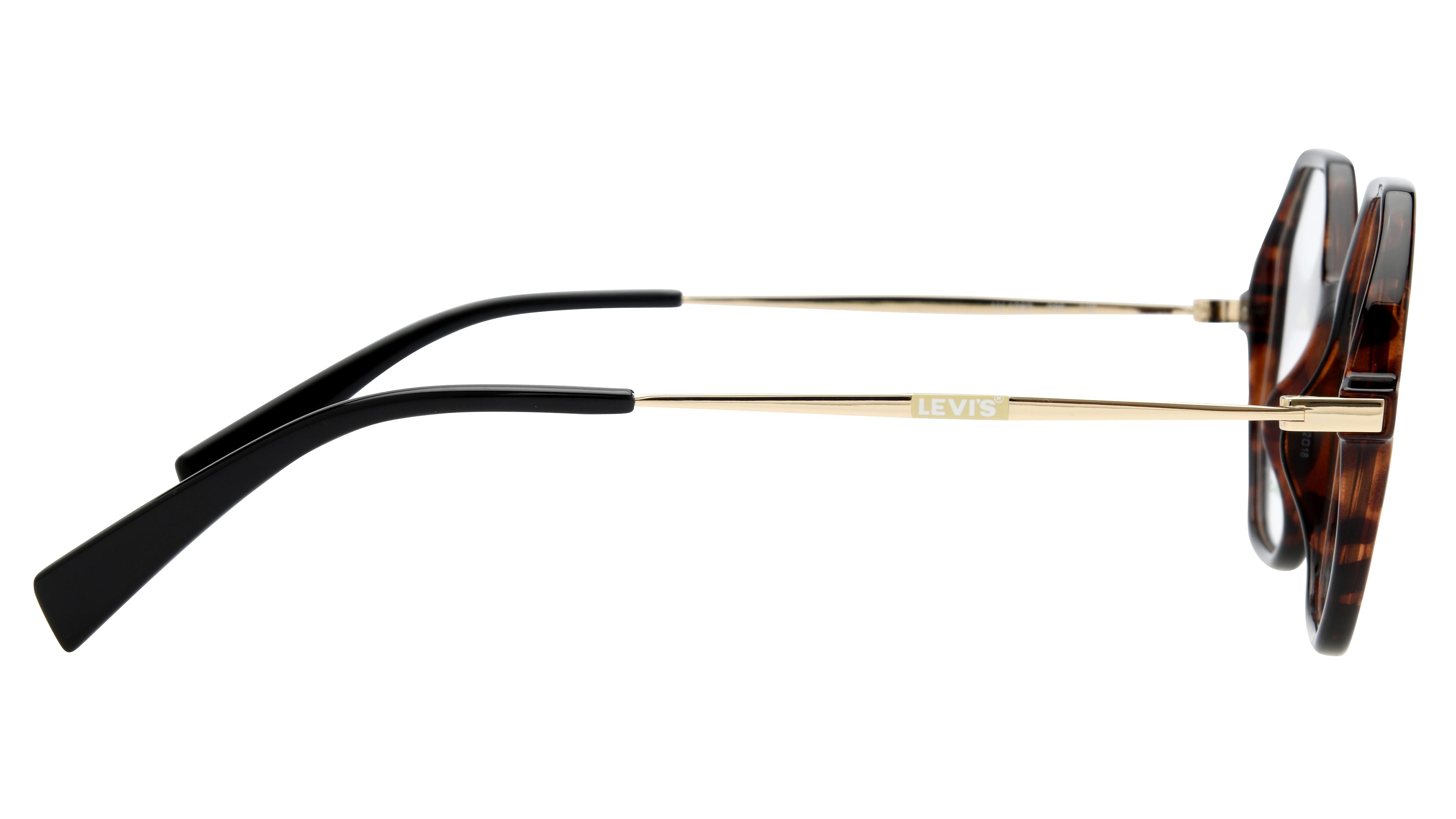 Lunettes de vue Levi's Femme Écaille Carré Lv1062 Droite