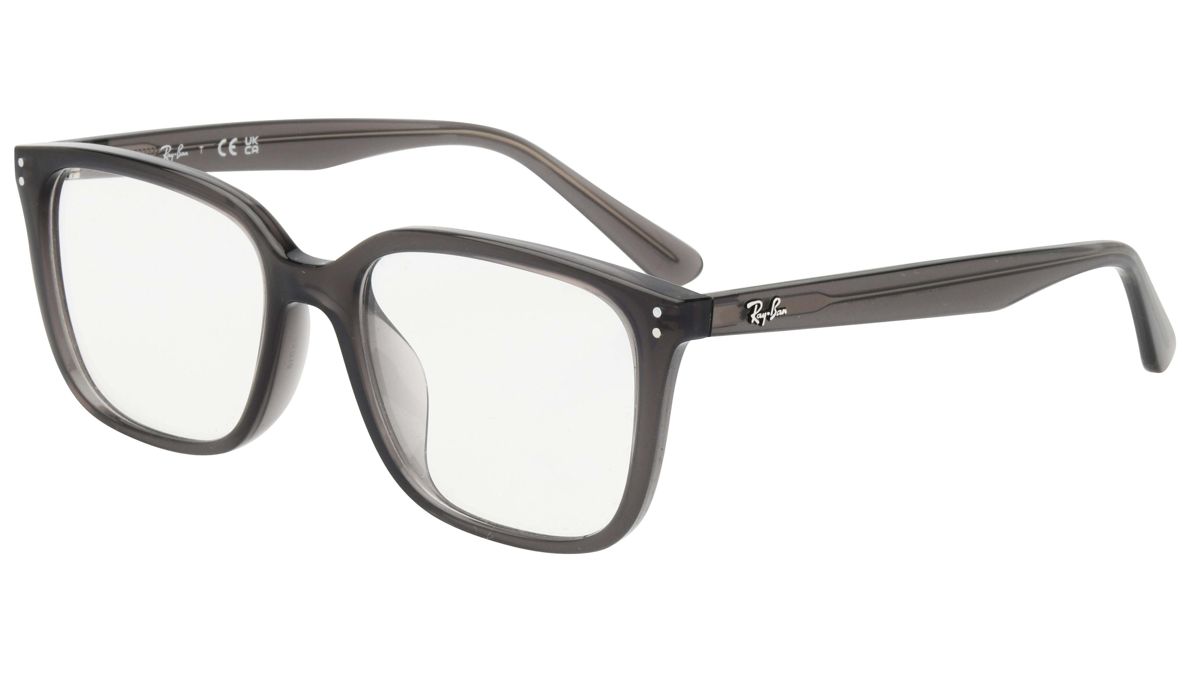 Lunettes de vue Ray-Ban Mixte Transparent Carré Rx7248D Trois-Quart
