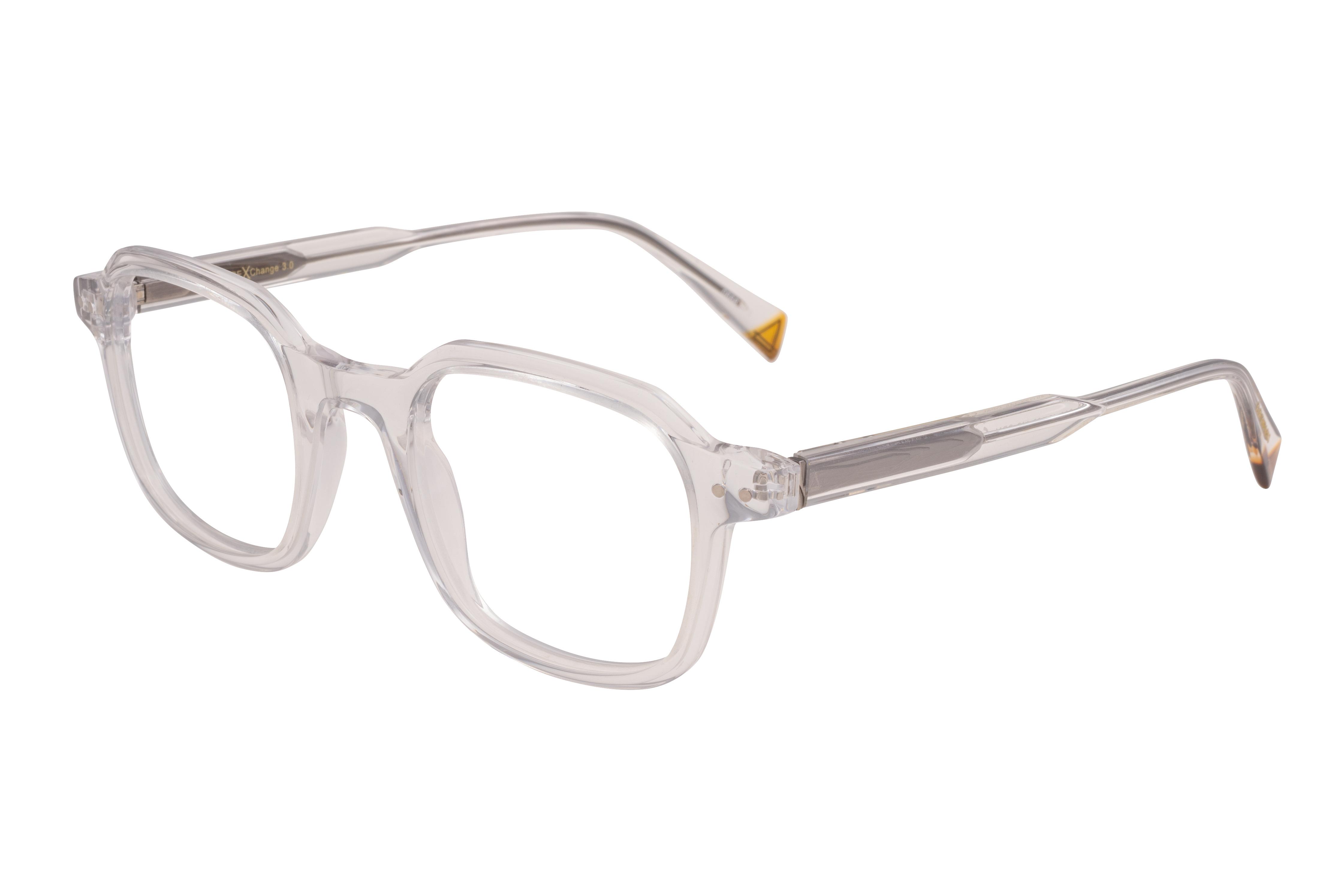 Lunettes de vue Eleven Paris  Transparent Rectangle EPAA173C90 Gauche