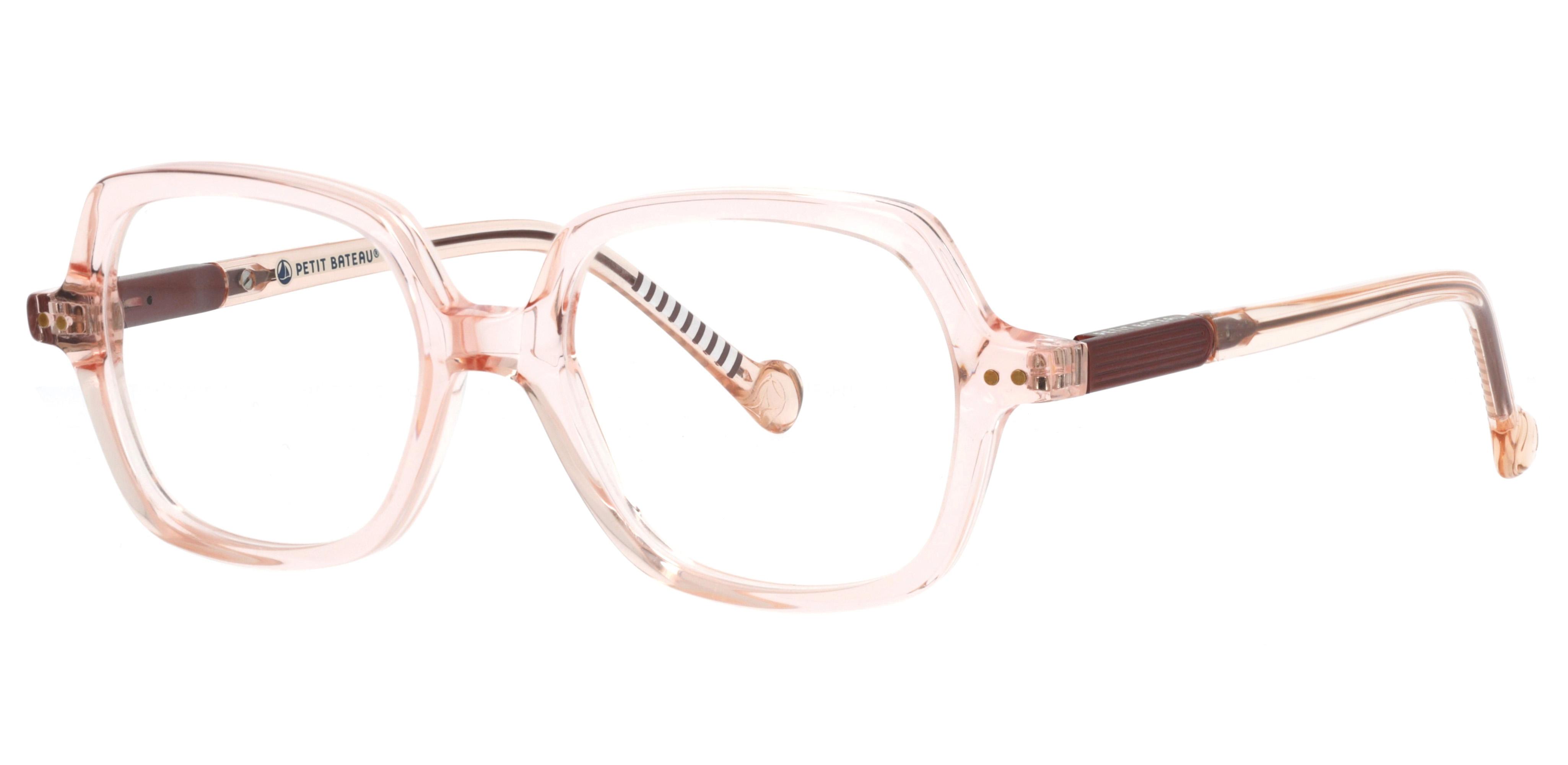 Lunettes de vue Petit Bateau Enfant Orange Rectangle Ile Gauche