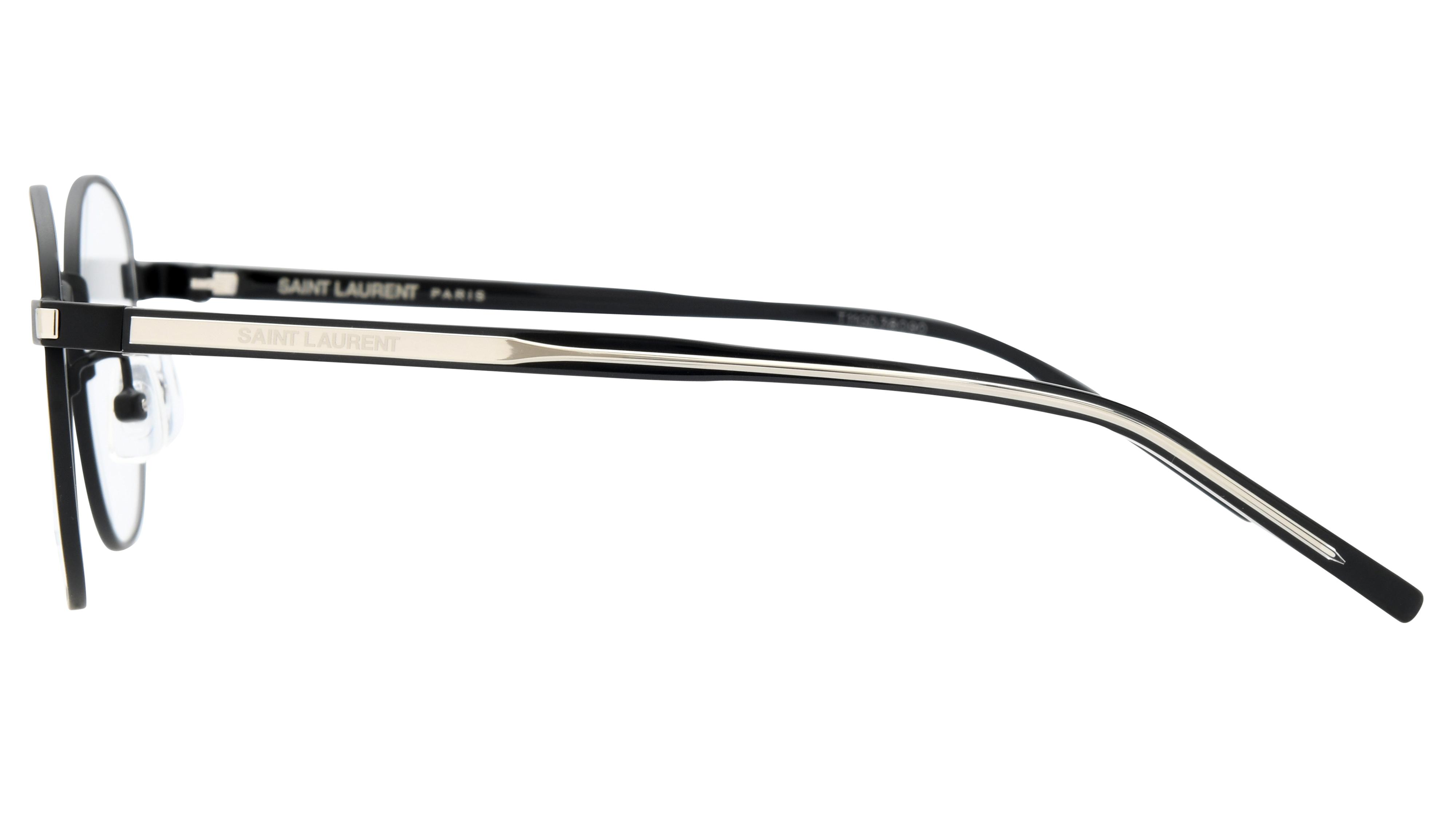 Lunettes de vue Saint Laurent Mixte Noir Pantos Sl848/J Gauche