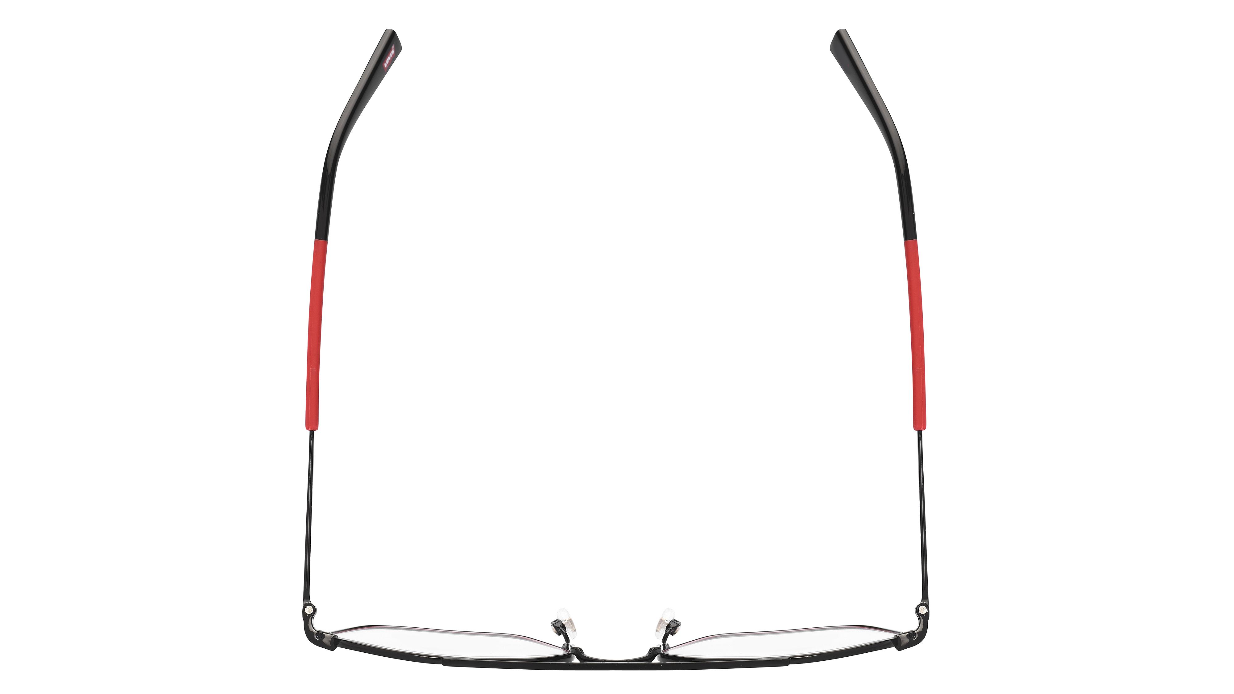 Lunettes de vue Levi's Homme Noir Aviateur Lv1038 Dessus
