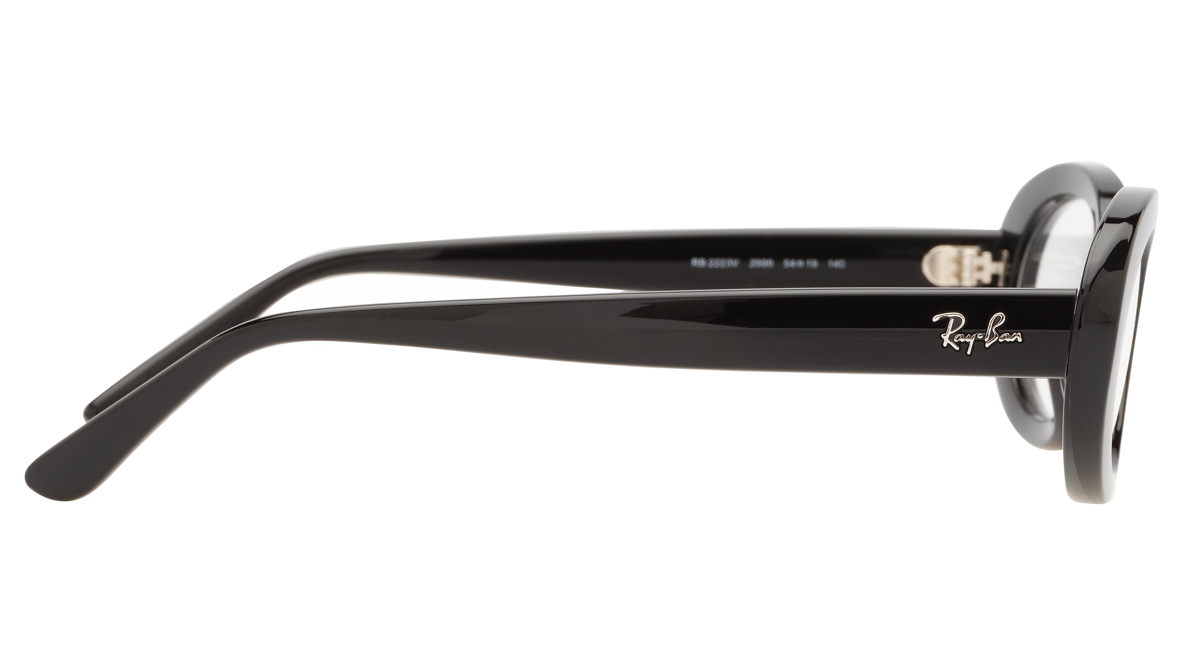 Lunettes de vue Ray-Ban Femme Noir Ovale rx2223v Droite