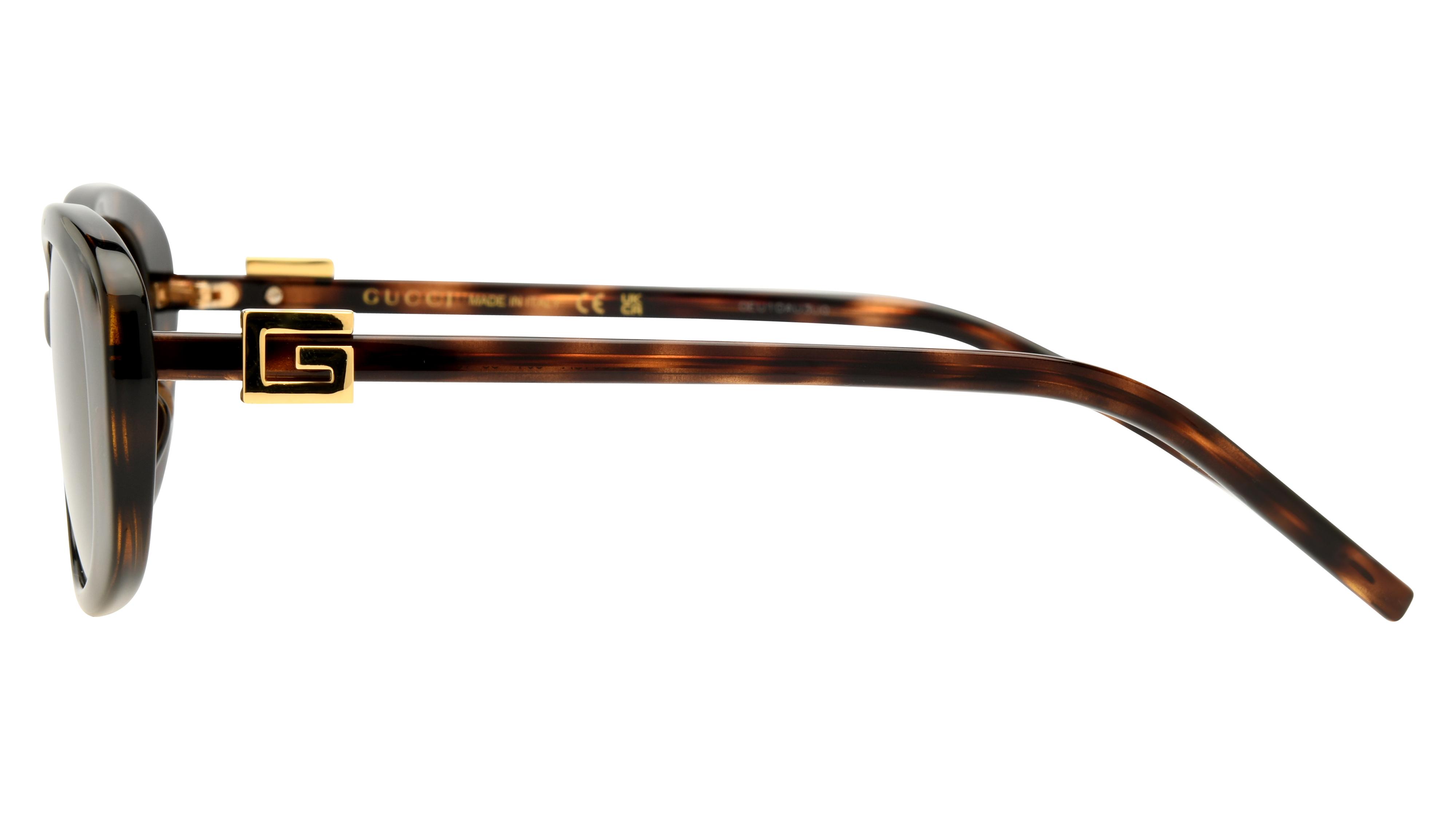 Lunettes de soleil Gucci Femme Écaille Ovale Gg1684Sa Gauche