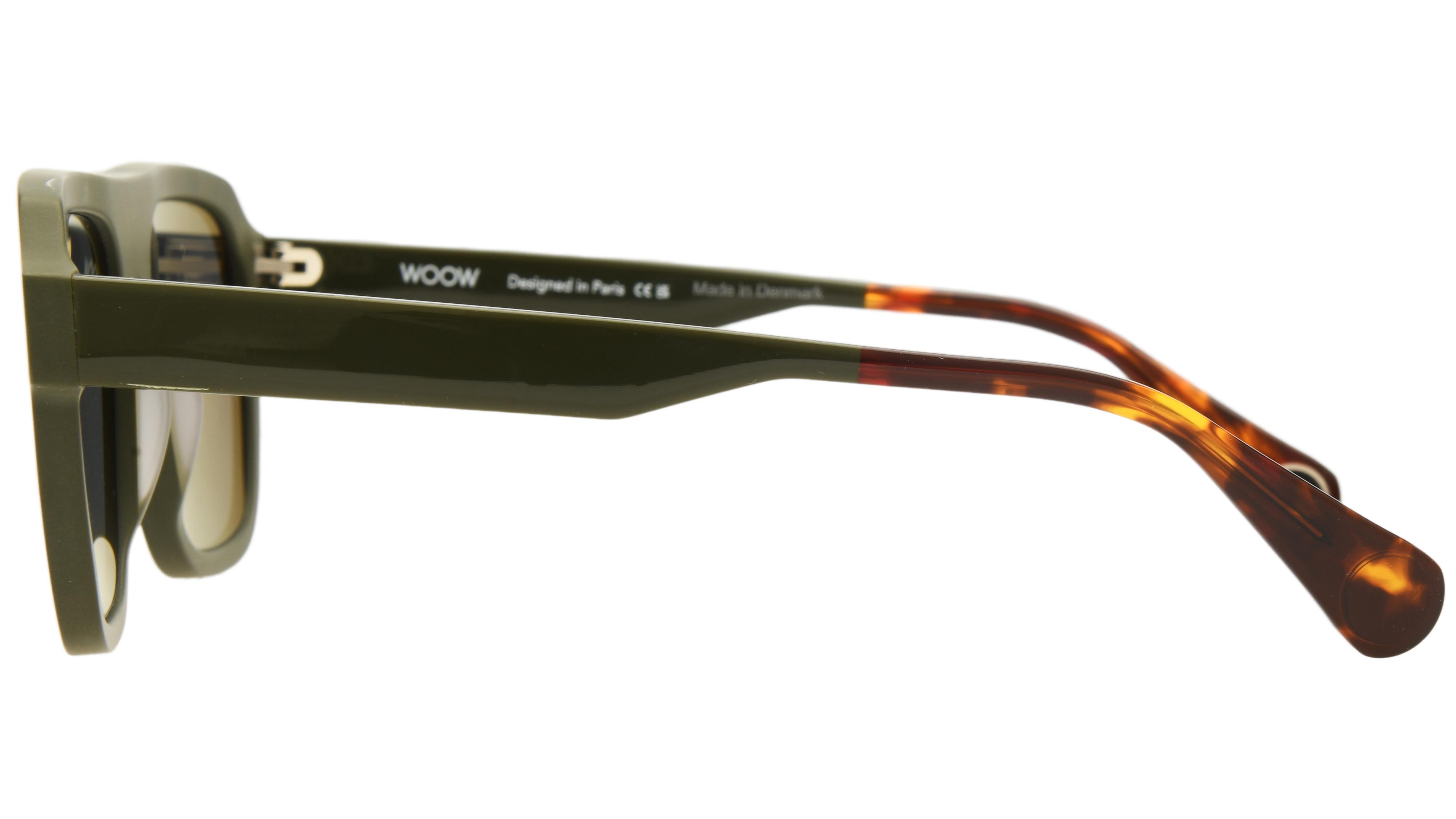 Lunettes de soleil WOOW Homme Vert Aviateur SUPERRIDER2 Gauche