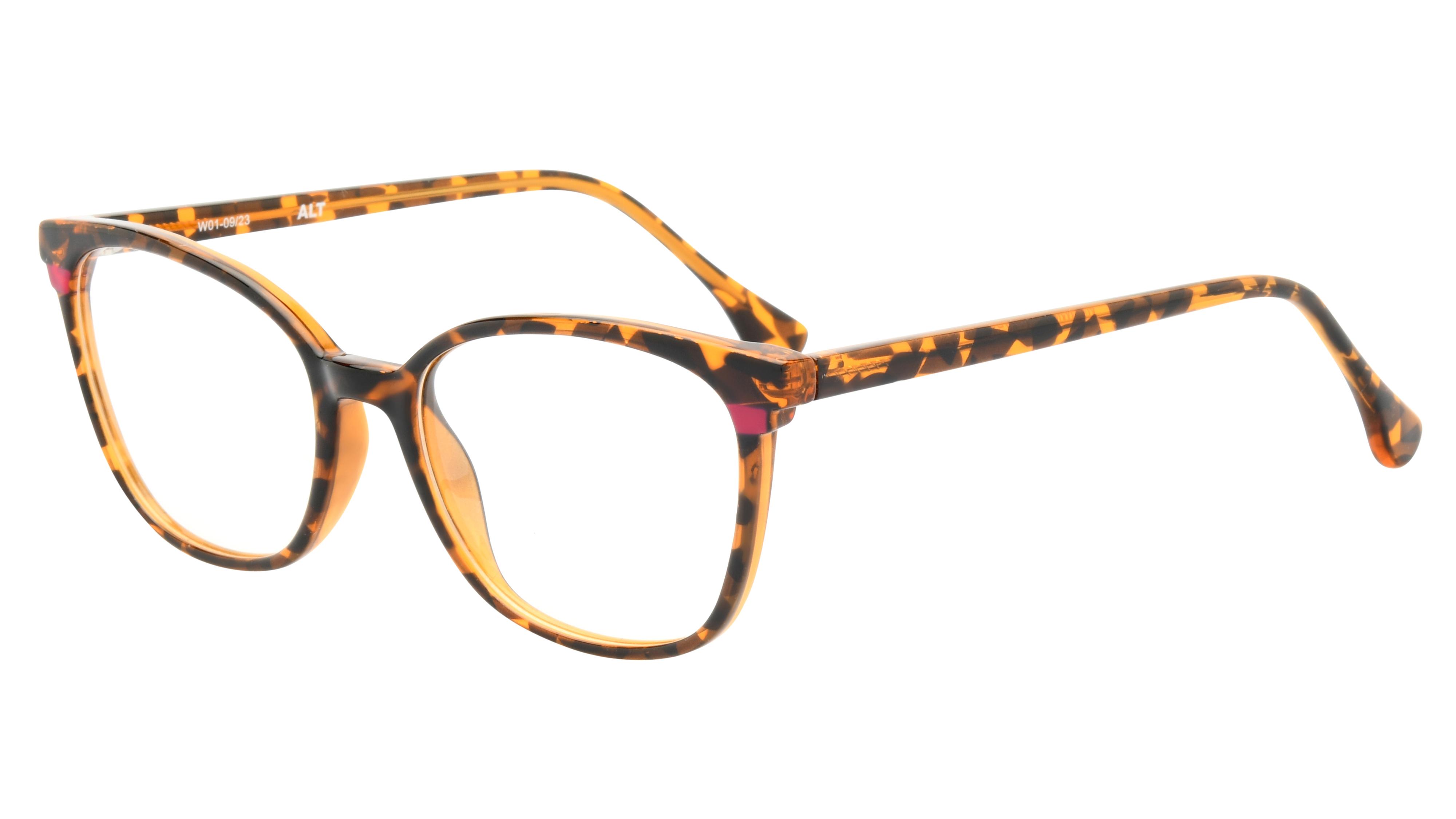 Lunettes de vue Alternance Femme Écaille Papillon Alt24102 Trois-Quart