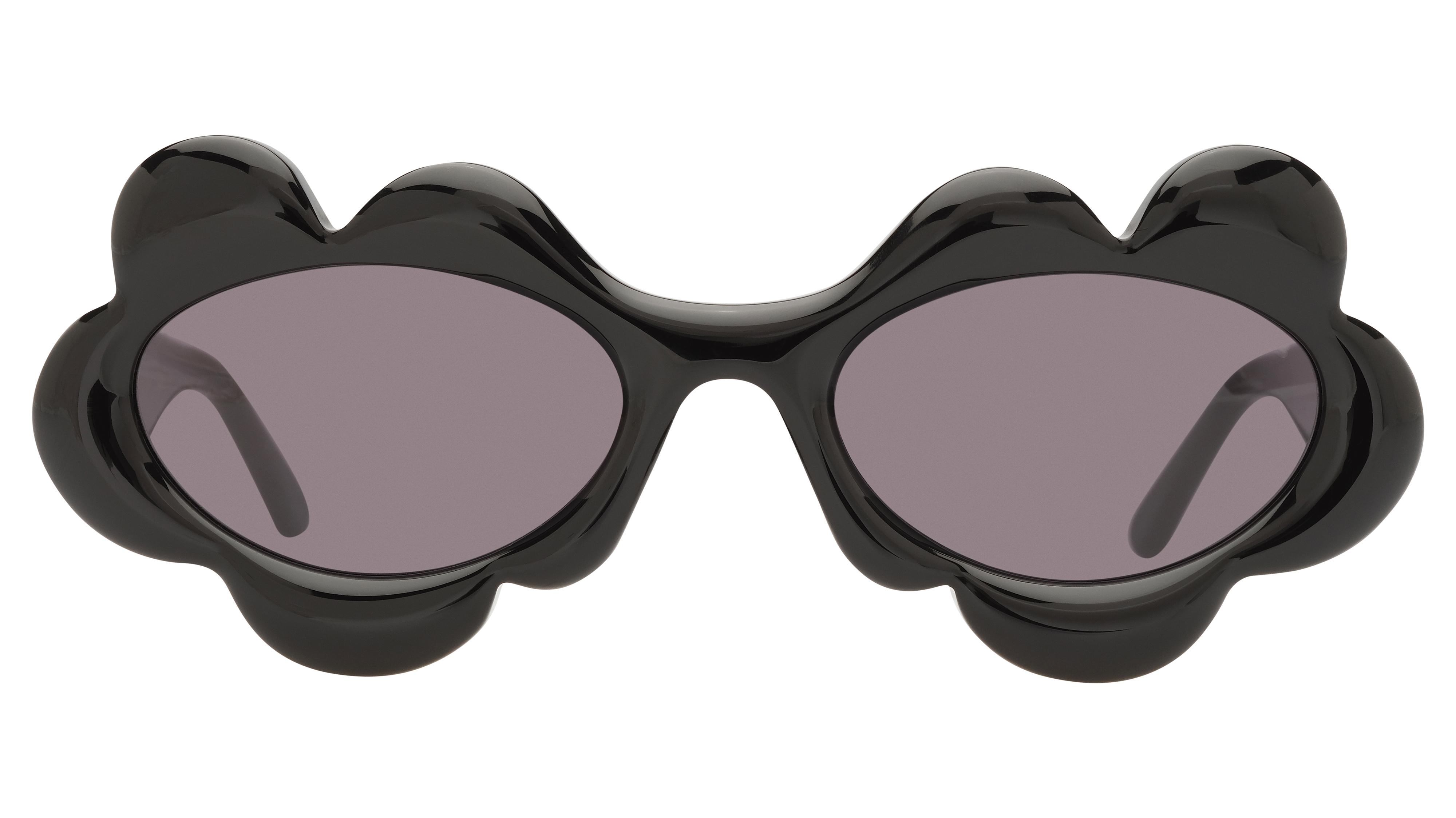 Lunettes de soleil Marc Jacobs Femme Noir Arrondie marc Face