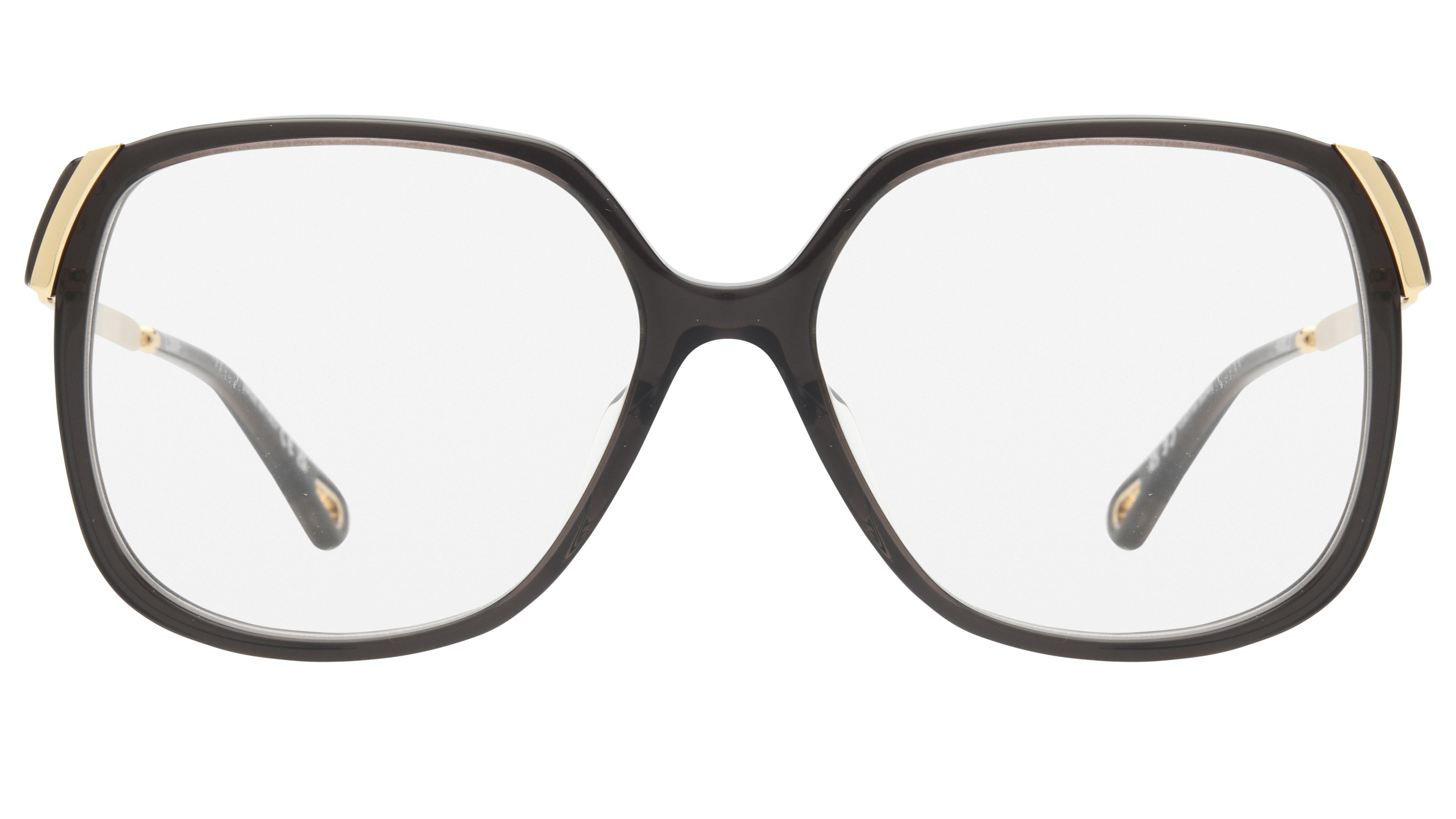 Lunettes de vue Chloé Femme Noir Carré CH0287O Face
